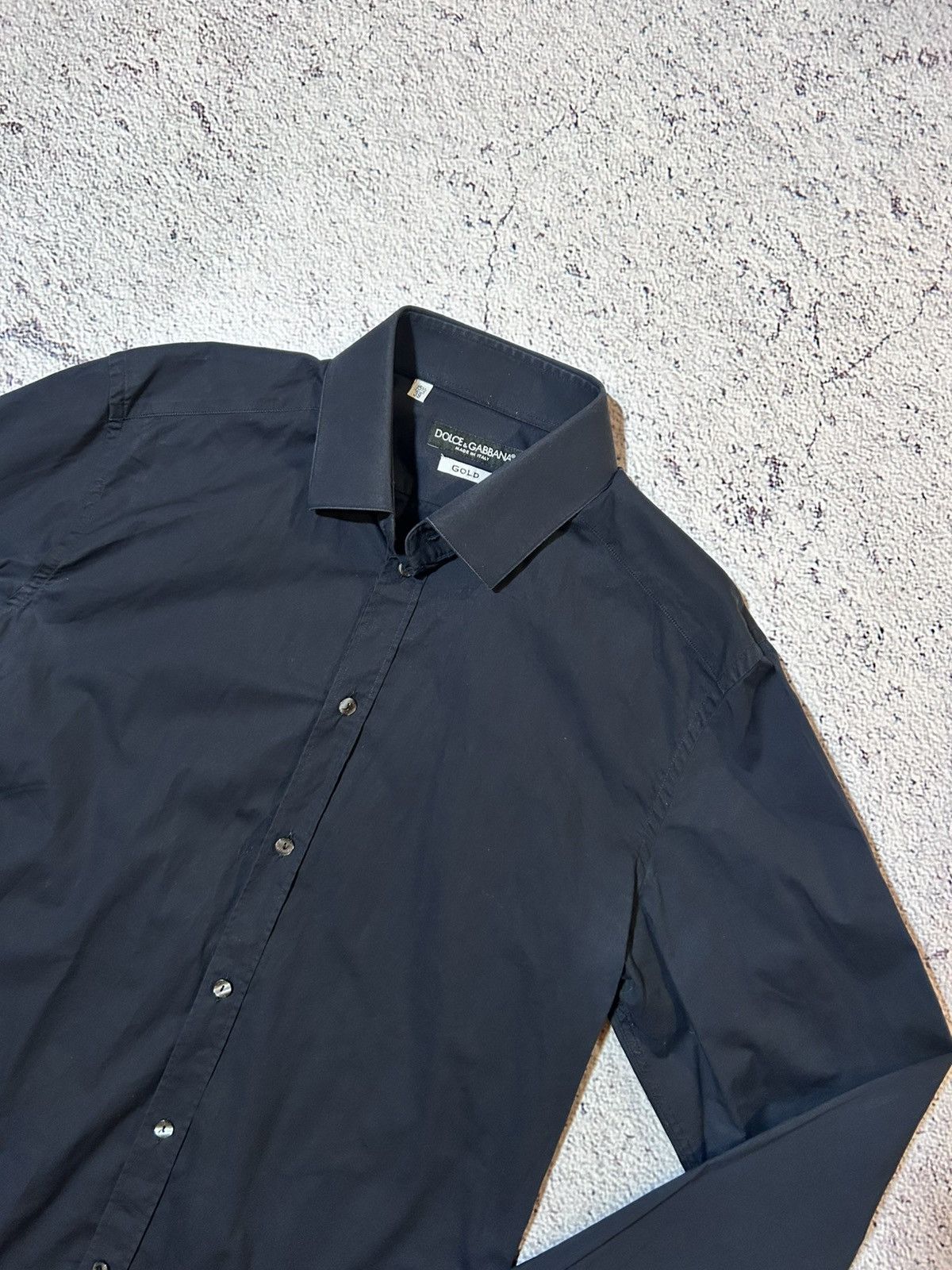 Dolce & Gabbana Dolce & Gabbana VTG Shirt Made in Italy Slim Fit Casual Size US S / EU 44-46 / 1 - 3 Thumbnail