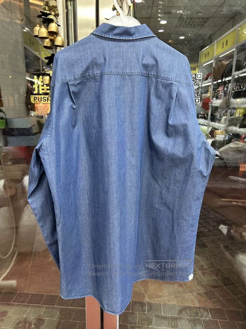 Loro Piana Loro Piana Light Blue Denim Shirt Size XXL / US 16-18 / IT 52-54 - 3 Thumbnail