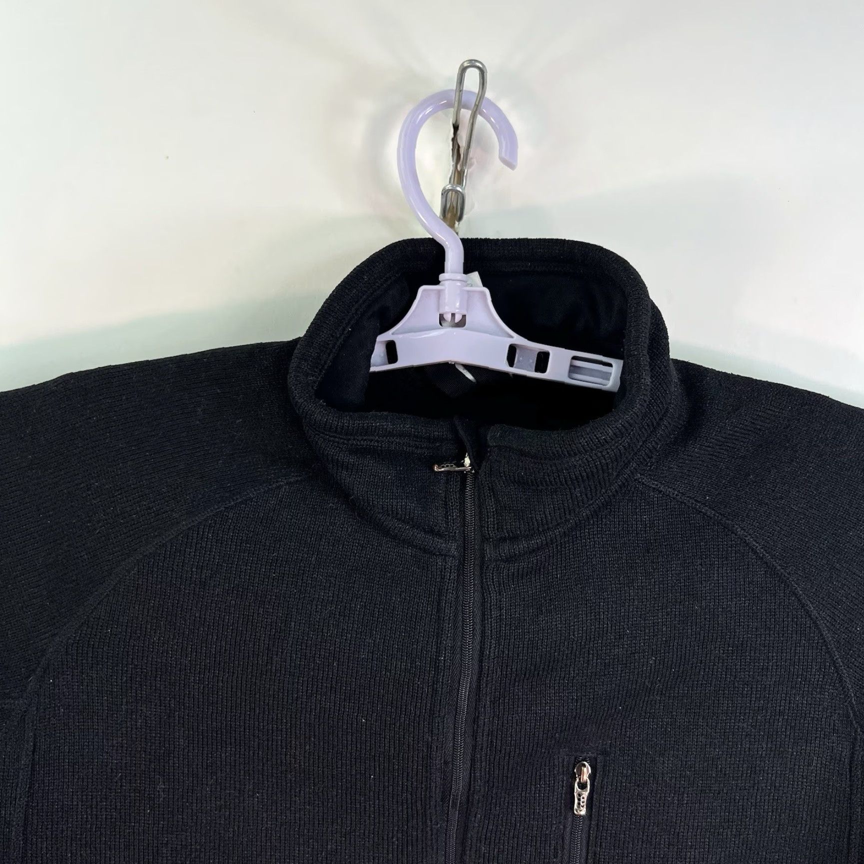 Patagonia Patagonia Polortec 1/2 Zip Fleece Mock Neck Sweater Mens Size M Black Shirt Size US M / EU 48-50 / 2 - 3 Thumbnail