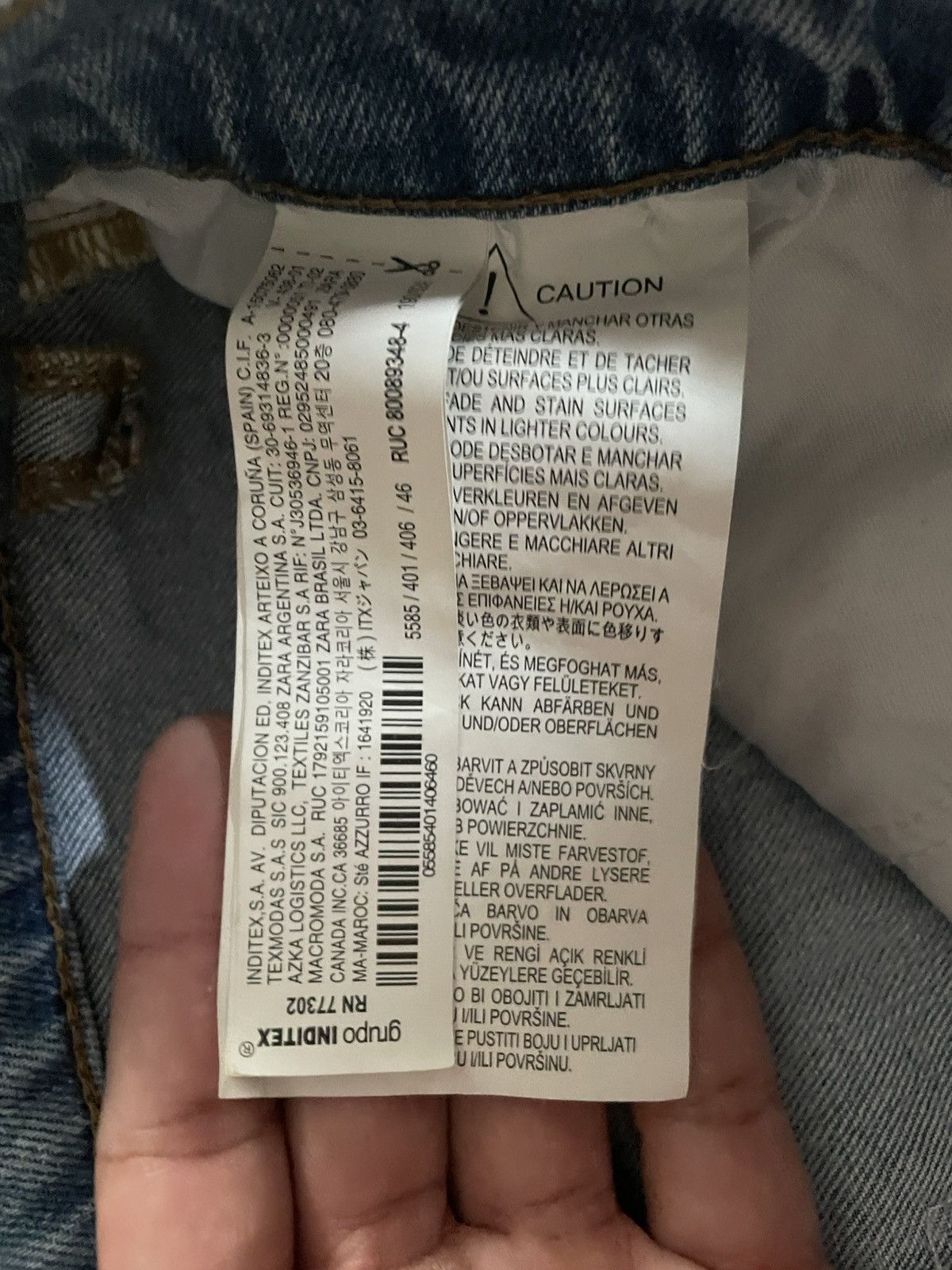 Zara zara denim shorts Size US 36 / EU 52 - 4 Thumbnail