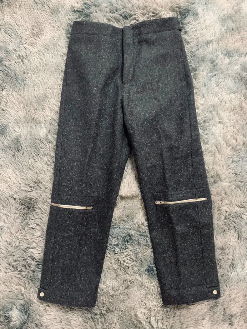 Jil Sander Jil Sander thick woolen casual sport pants Size 30" / US 8 / IT 44 - 1 Thumbnail