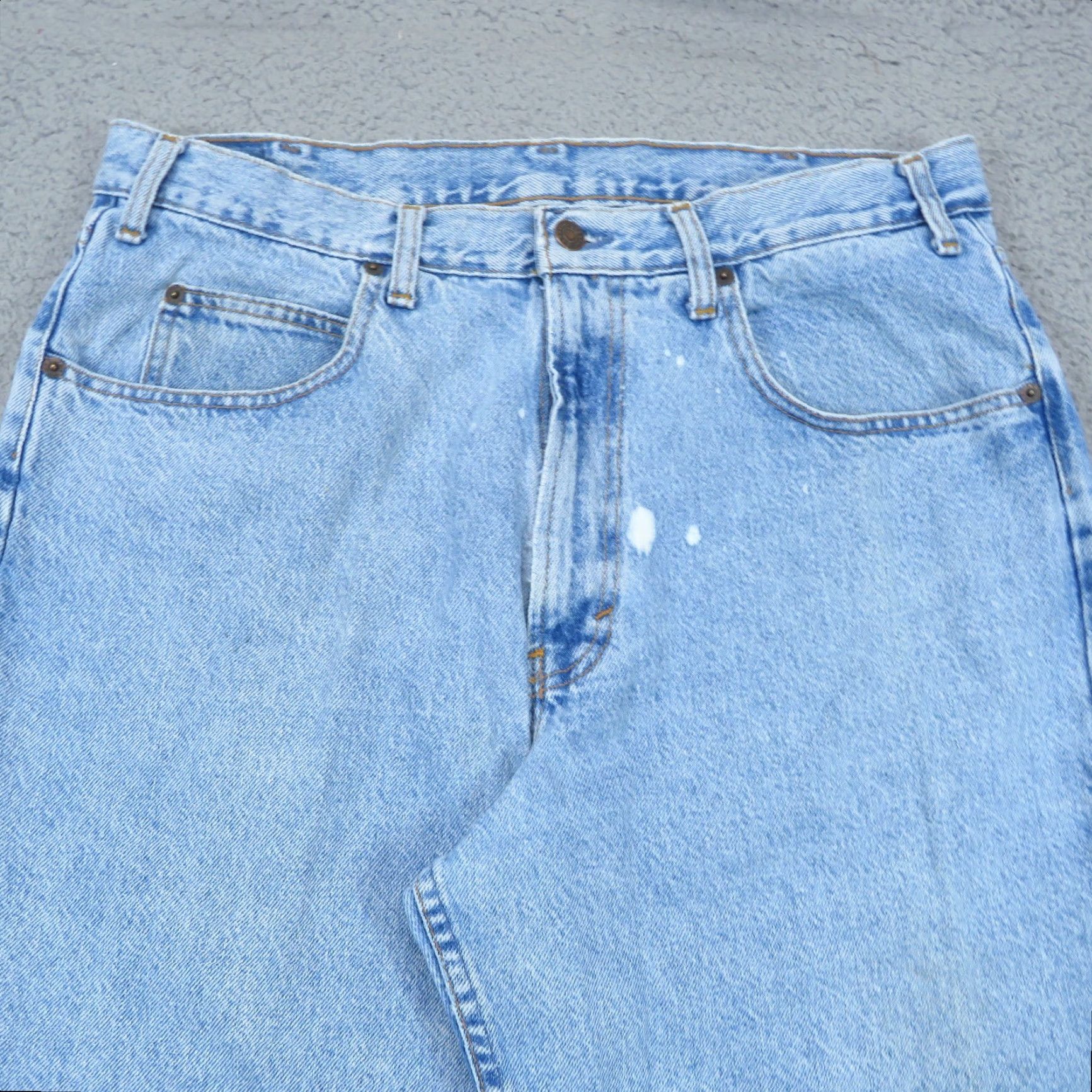 Gap VINTAGE Gap Jeans Men 38 Baggy Y2K Skater Wide-Leg Light Denim USA 36x30 Size US 36 / EU 52 - 6 Thumbnail