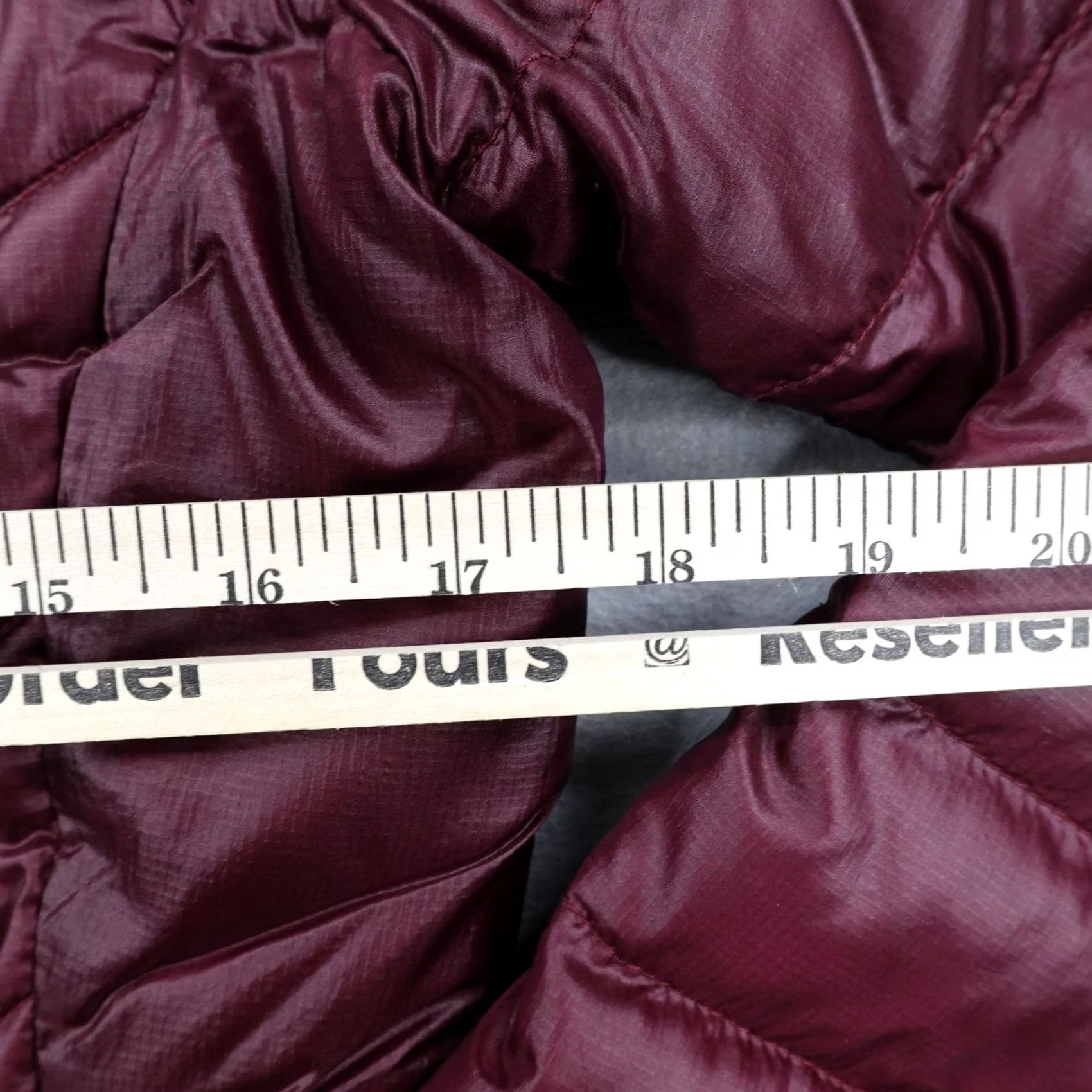The North Face The North Face Jacket Womens Small Red Burgundy 550 Down Puffer Coat Full Zip Size S / US 4 / IT 40 - 6 Thumbnail