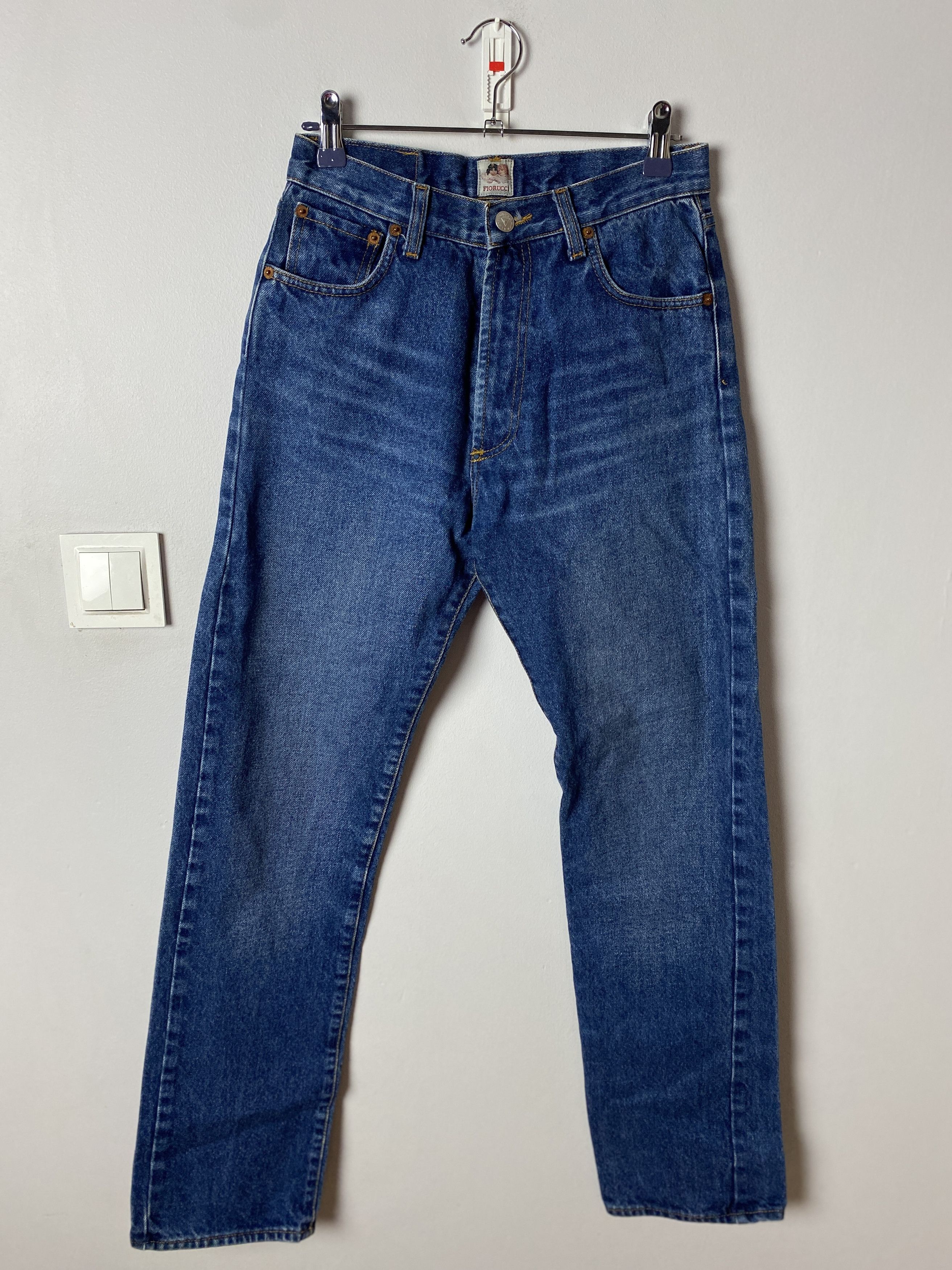 FIORUCCIデニム Fiorucci Blue Patch Jeans Fiorucci