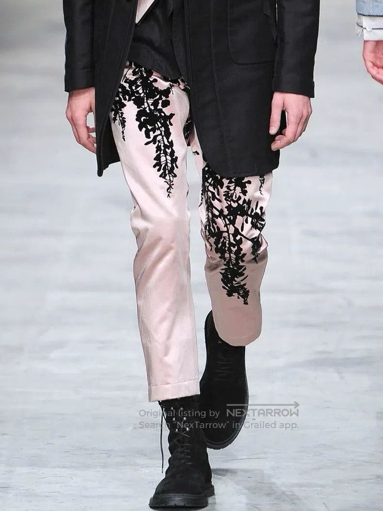 Ann Demeulemeester Ann Demeulemeester Size xs pink trousers Size 28" / US 6 / IT 42 - 1 Thumbnail