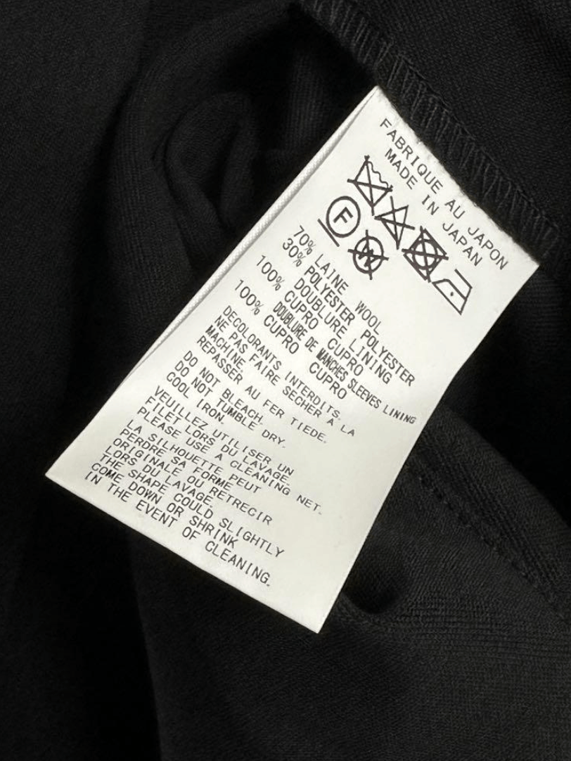 Yohji Yamamoto Yohji Yamamoto Pour Homme - SUMMER TUXEDO DRAPING JKT Size US M / EU 48-50 / 2 - 19 Thumbnail