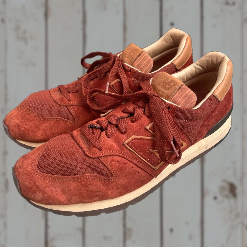 New Balance New Balance 995 Baseball Leather Made In USA Size 13 Brown Mens Sneaker M995BDG Size US 13 / EU 46 - 1 Thumbnail