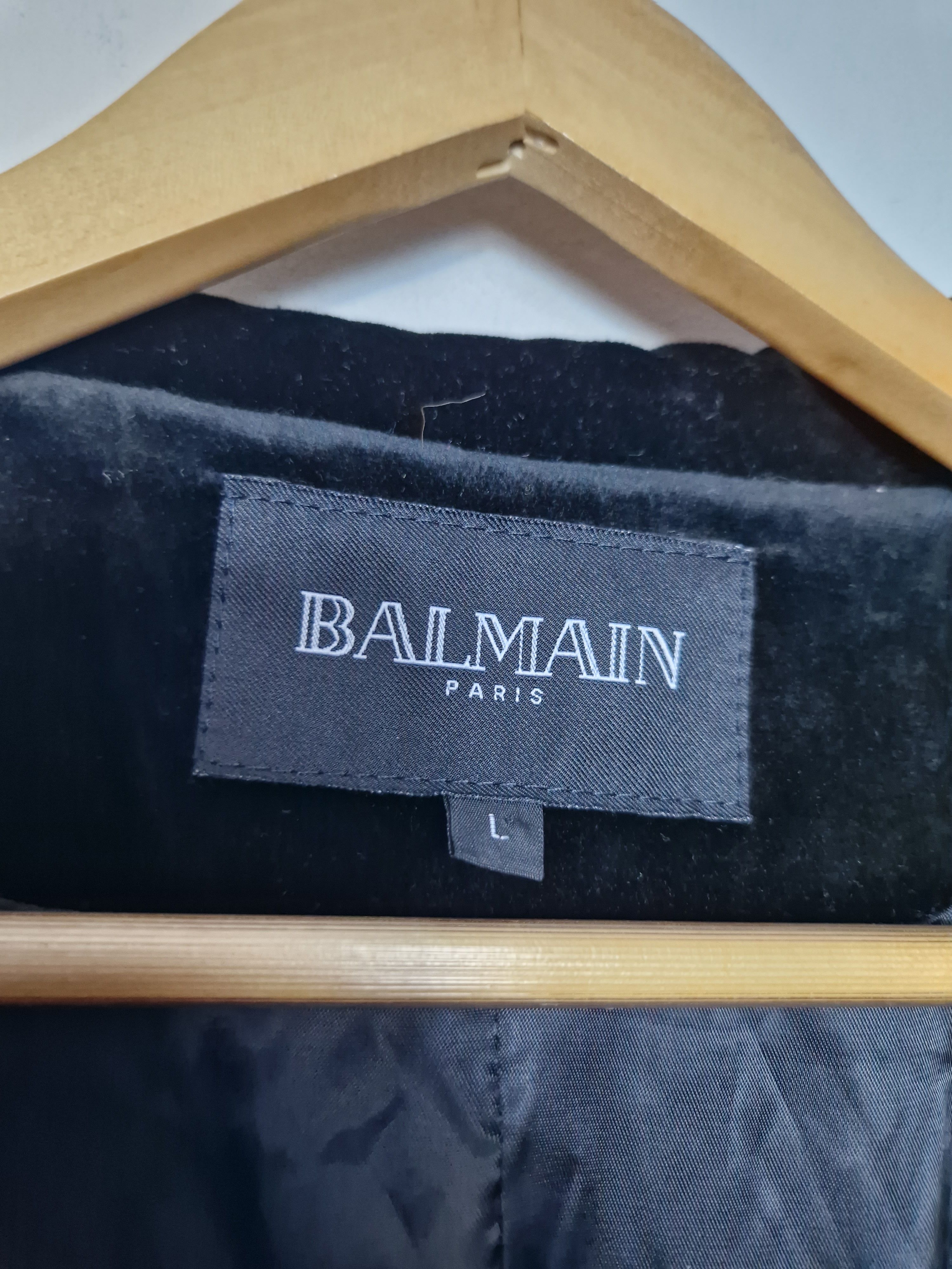 Balmain Balmain velvet blazer Size US L / EU 52-54 / 3 - 5 Thumbnail