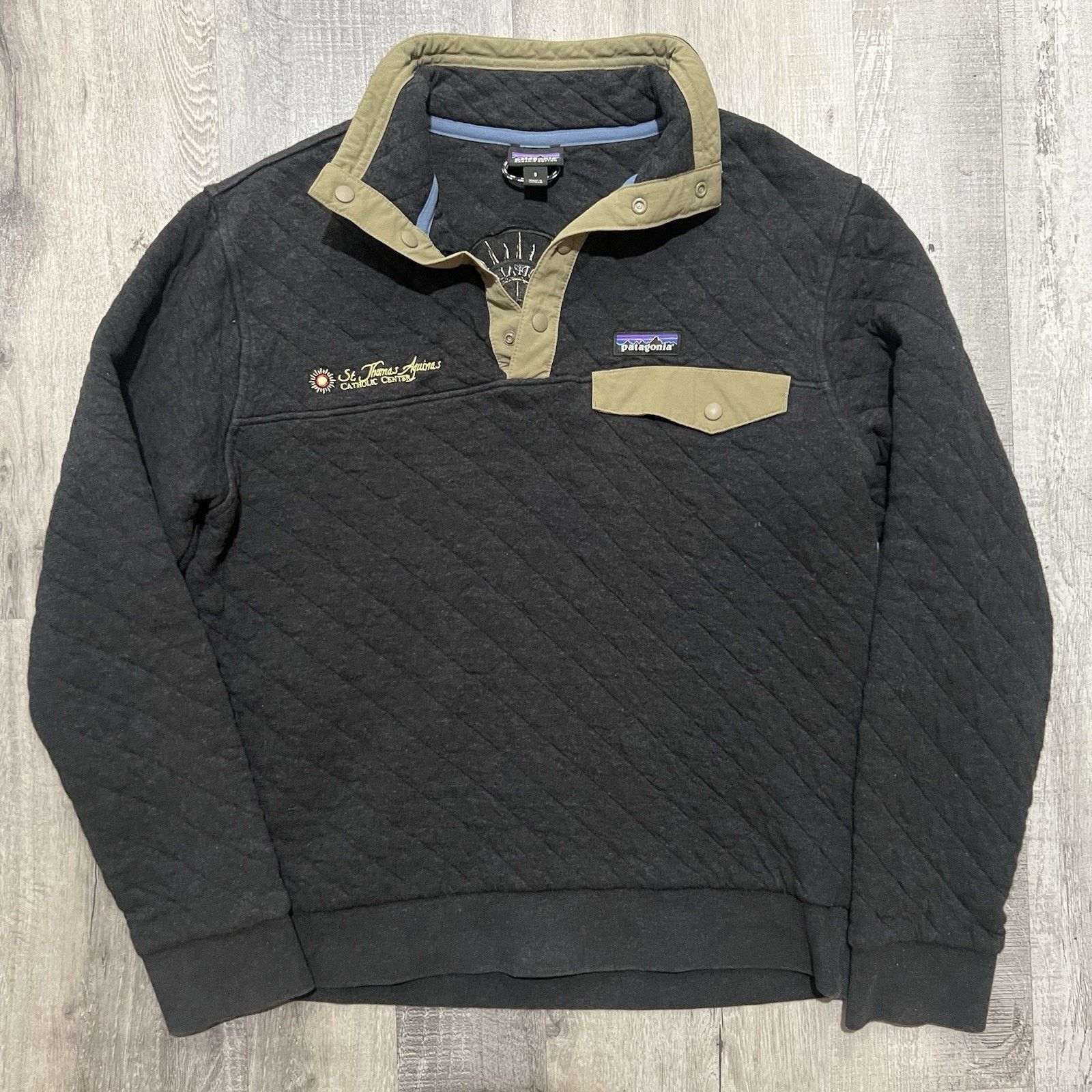 Patagonia Patagonia Snap T Fleece St Thomas Aquinas Sweatshirt Grey S Size US S / EU 44-46 / 1 - 1 Thumbnail
