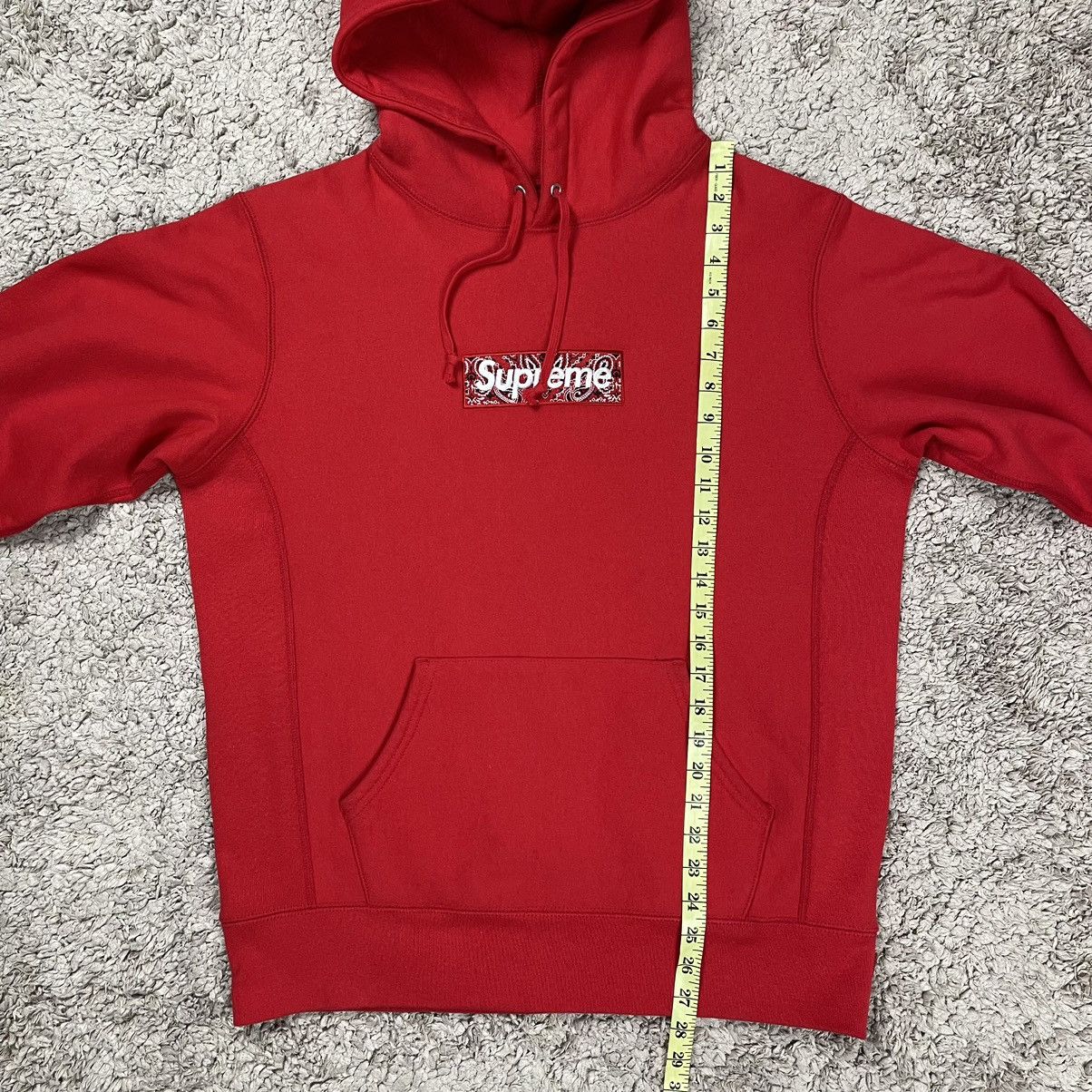 Supreme Supreme Bandana Box Logo Pullover Hoodie Size US M / EU 48-50 / 2 - 12 Thumbnail