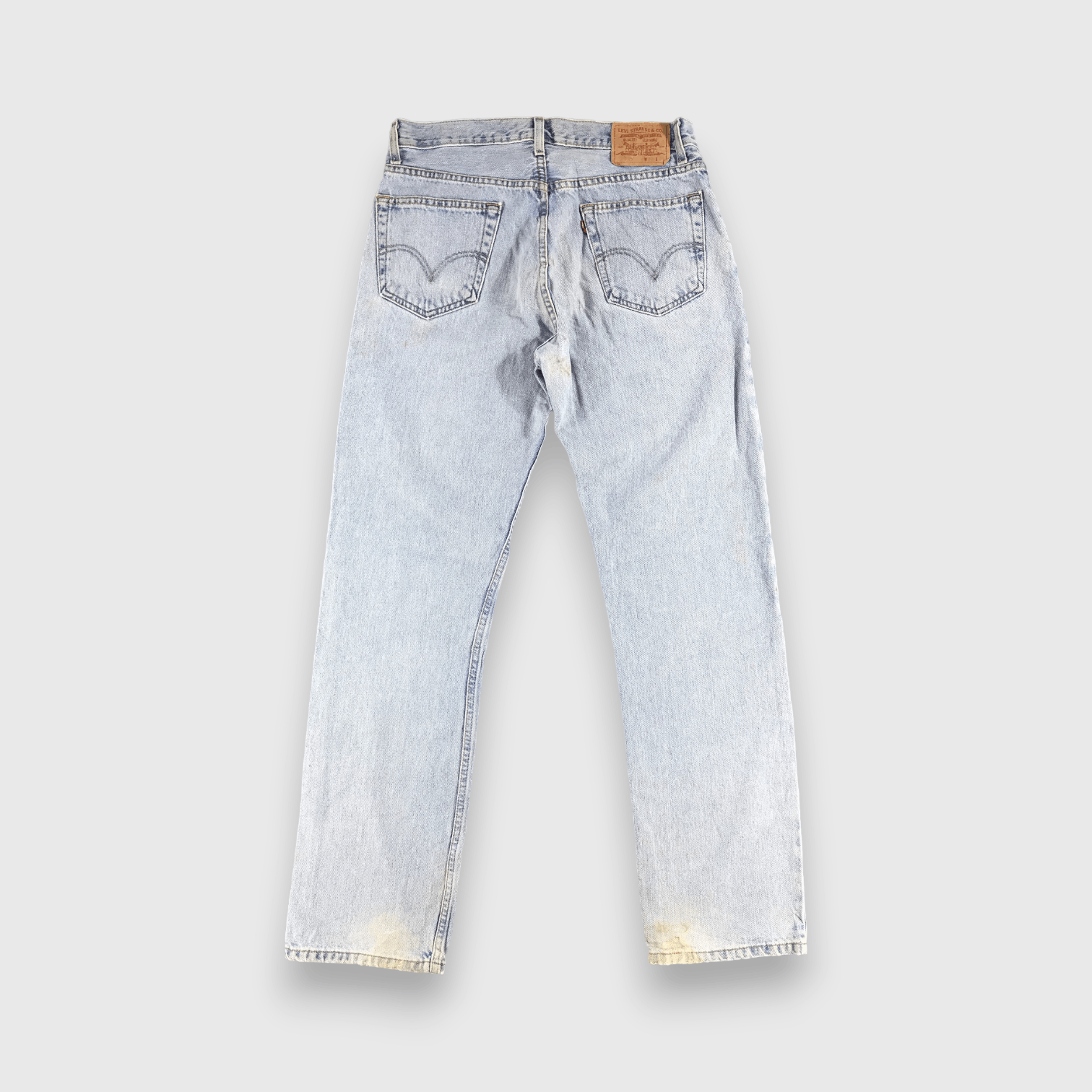 Levi's Vintage Light Wash Levis 505 Jeans-J1224 Size US 33 - 2 Thumbnail