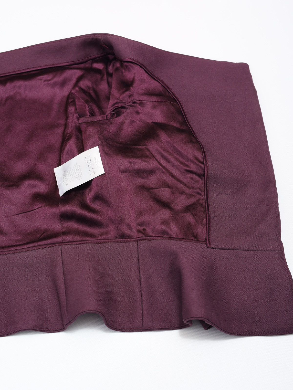 Christian Dior Monsieur Christian Dior Evening Jacket Purple Wool Blazer Vintage Size M / US 6-8 / IT 42-44 - 16 Thumbnail