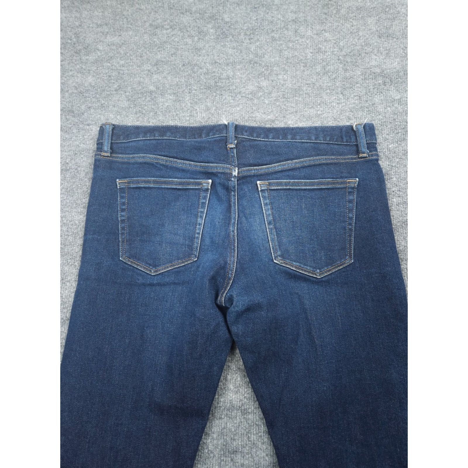 Uniqlo Uniqlo Jeans Mens Slim Straight 35x34 Blue Selvedge Stretch Kaihara Denim Pants City Inseam 34 Regular Size US 35 - 4 Thumbnail