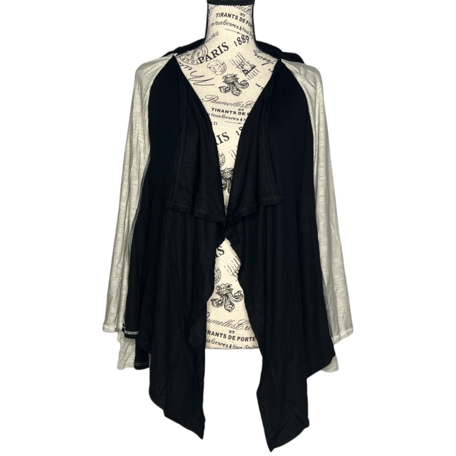 Other Double Layered Waterfall Cardigan - Stitch Fix Jersey Knit Size S / US 4 / IT 40 - 9 Thumbnail