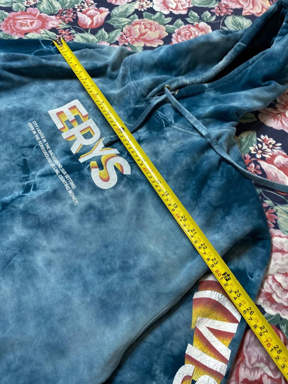 Vintage MSFTSrep SYRE/ERYS Vision Album RARE Graphic Tour Hoodie Size US XXL / EU 58 / 5 - 7 Thumbnail