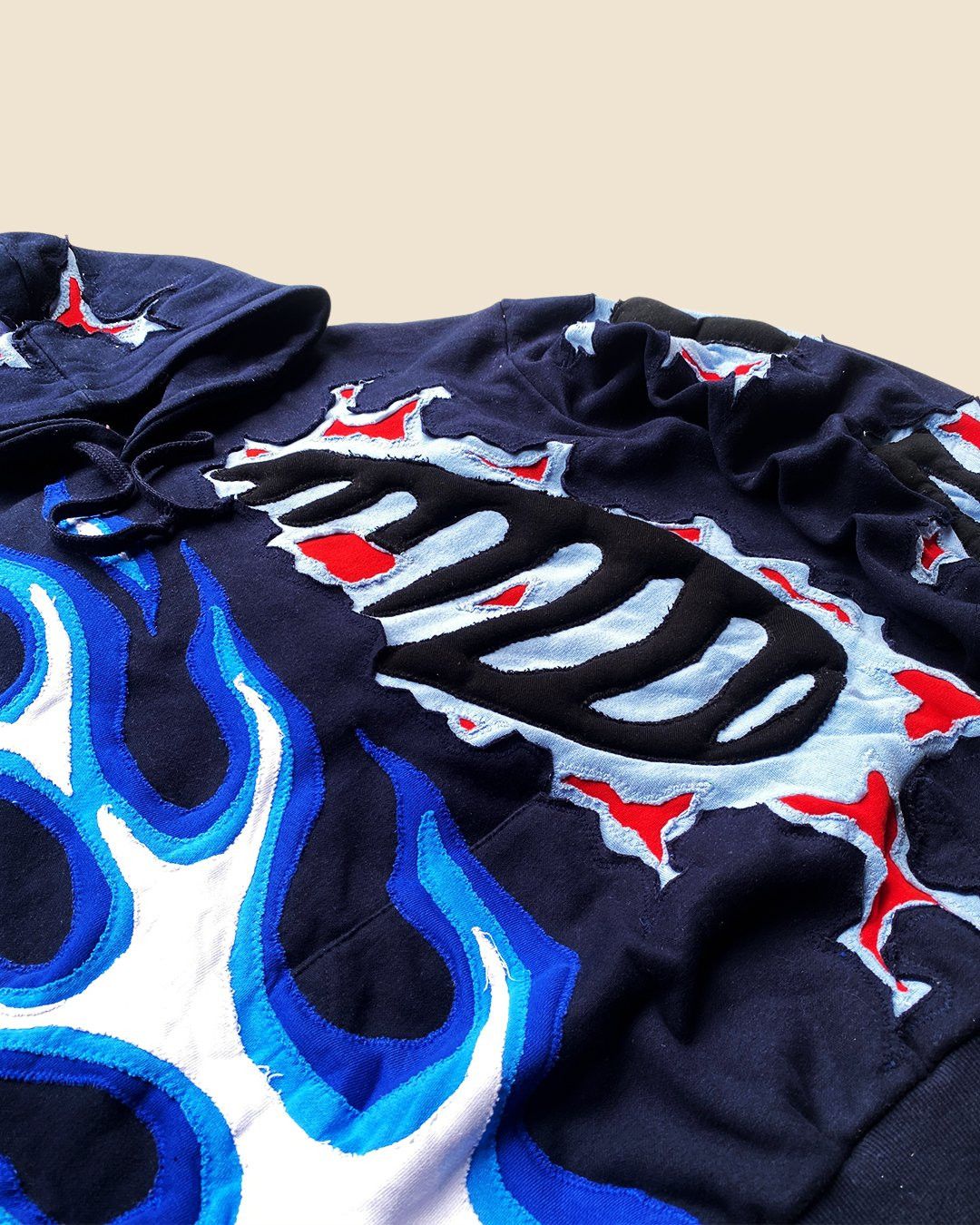 Other 1 OF 1 REWORKED 3D PUFF SKELETON BLUE FLAME SIZE L Size US L / EU 52-54 / 3 - 2 Thumbnail