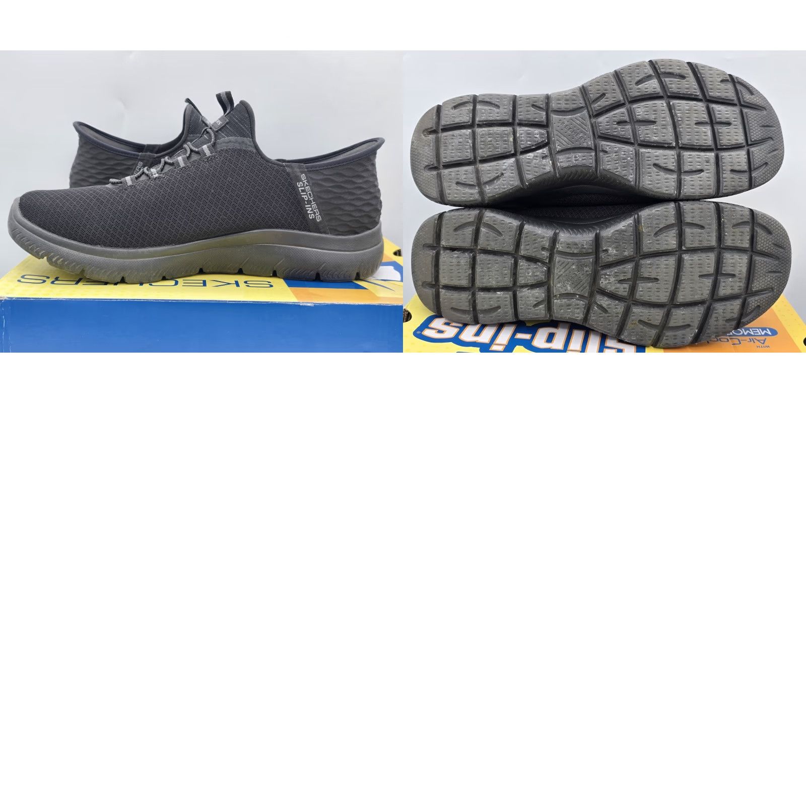 SKECHERS SKECHERS Man's Athleisure High Top Hands Free Slip Summits Black Sz 11 M Athletic Shoes Size US 11 / EU 44 - 9 Thumbnail