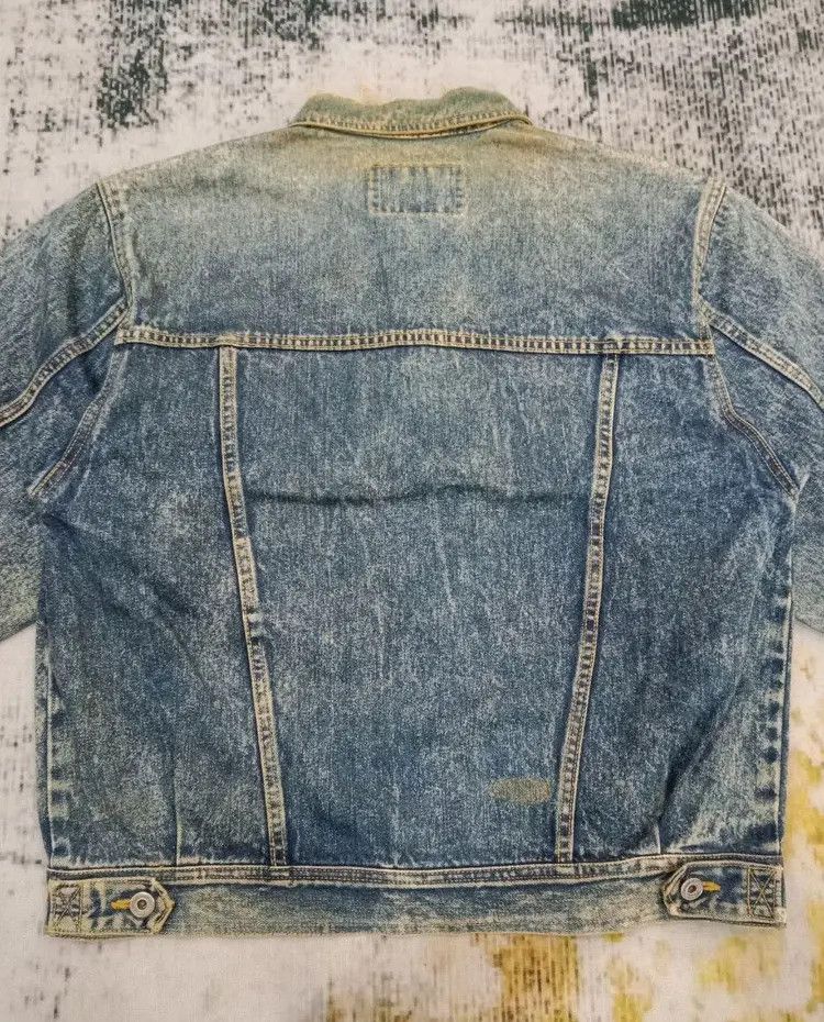 Japanese Brand Vintage OH! FLASH Faded Distressed Oeiflasi Denim Jacket Size US S / EU 44-46 / 1 - 13 Thumbnail