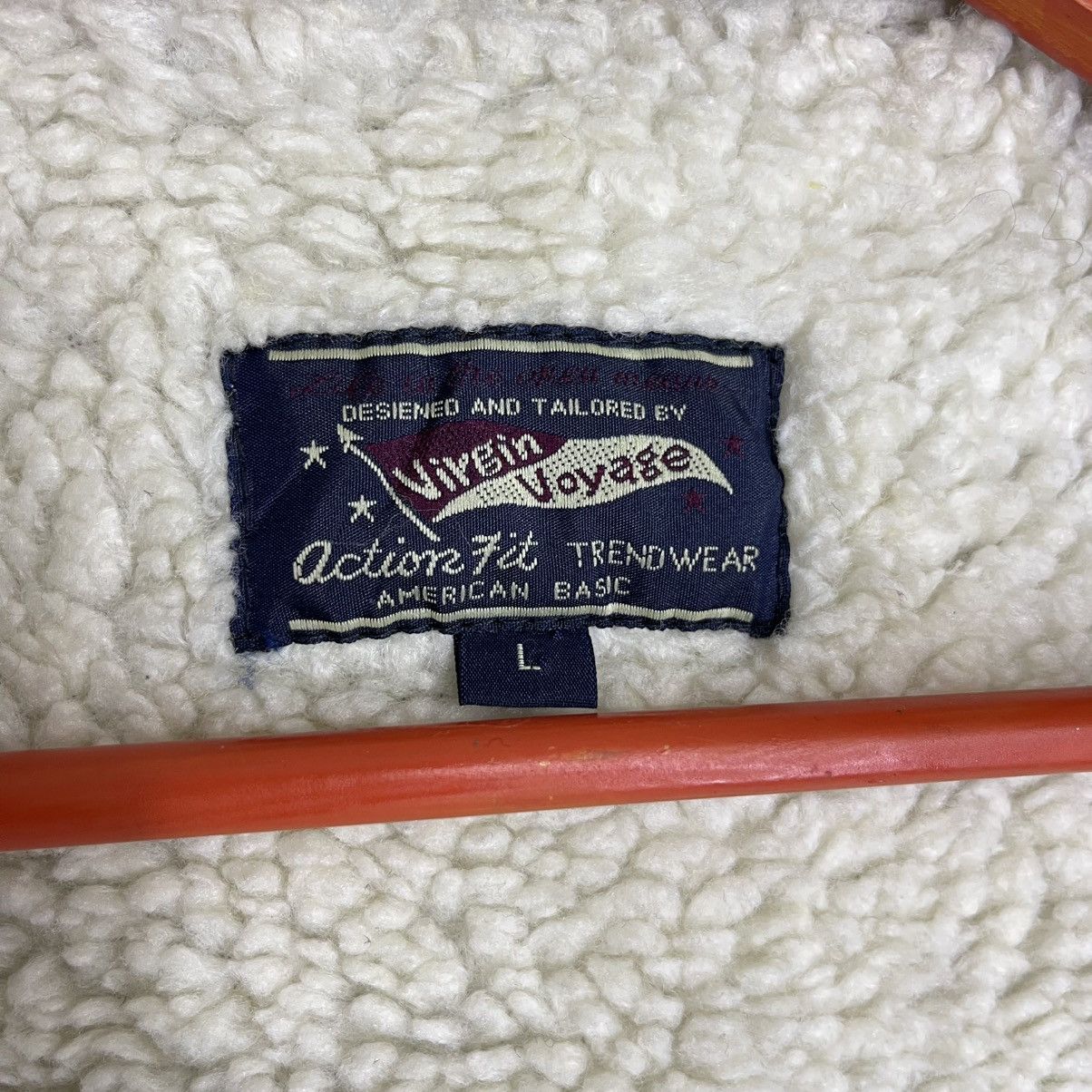 Flannel × Vintage Virgin Vogage Sherpa Jacket Size US L / EU 52-54 / 3 - 7 Thumbnail