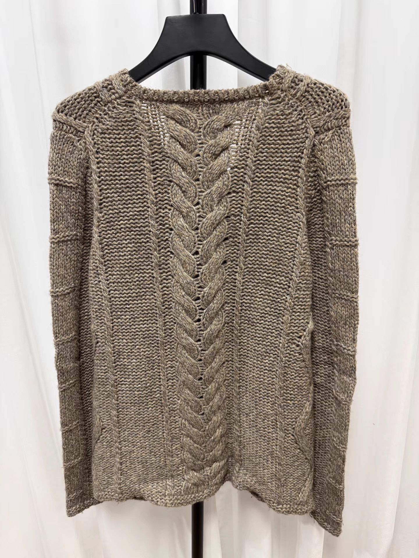Takahiromiyashita The Soloist. Takahiromiyashita The Soloist Chunky Cable Knit Cardigan K20 Size M / US 6-8 / IT 42-44 - 5 Thumbnail