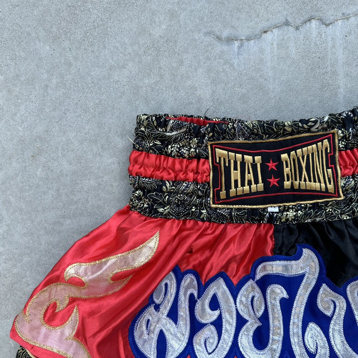 Street Fighter × Y/Project Vintage Thai Boxing Shorts Sport-wear Y2K 00s USA Size US 31 - 4 Thumbnail