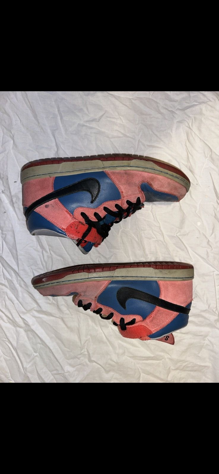 Nike 2008 nike dunk mid spiderman Size US 11.5 / EU 44-45 - 6 Thumbnail