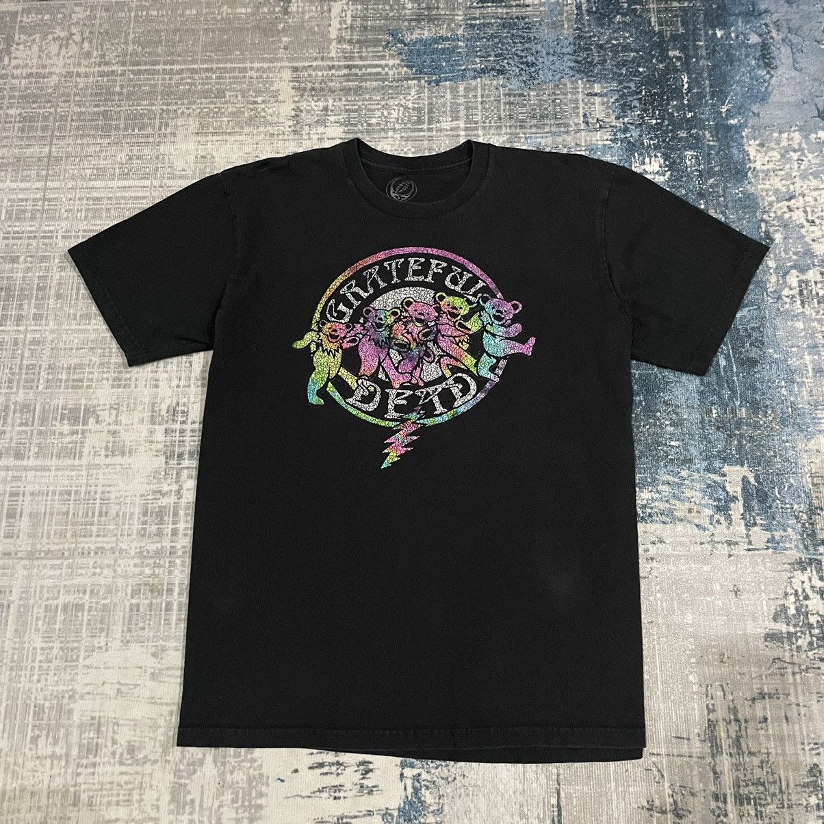 Band Tees Grateful Dead Shirt Mens XL Black Dancing Bears Size US L / EU 52-54 / 3 - 1 Thumbnail