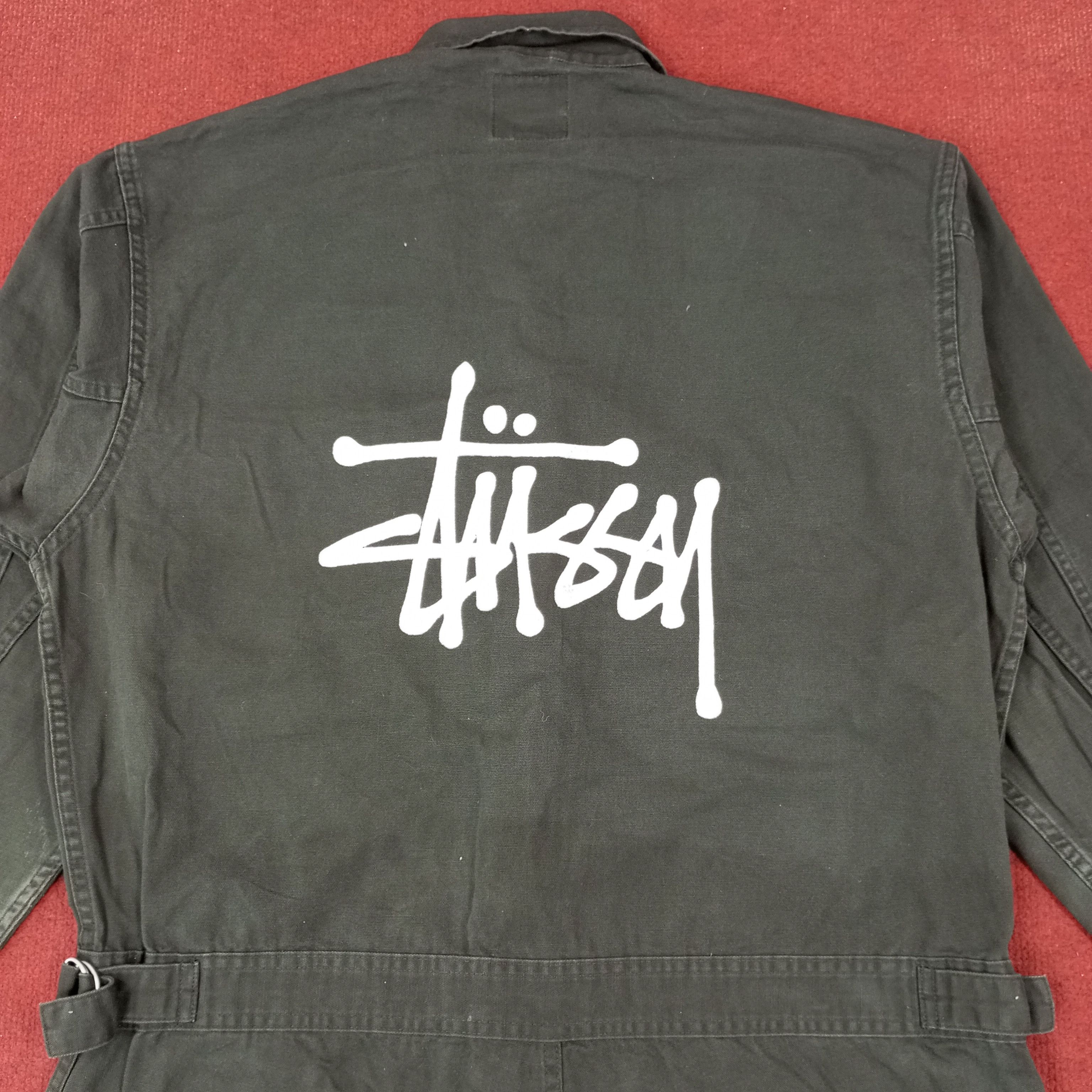 Vintage Dickies X Custom Stussy Art Coverall Jacket c220n15 Size US L / EU 52-54 / 3 - 2 Thumbnail