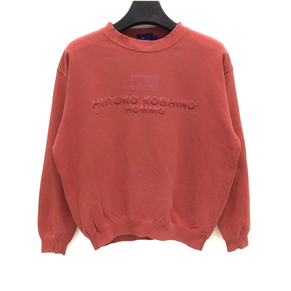 Hiroko Koshino Homme × Japanese Brand Japanese Brand Hiroko Koshino Homme Sweatshirt Size US L / EU 52-54 / 3 - 1 Thumbnail
