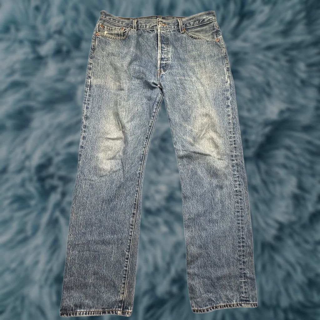 Levi's VINTAGE Levi's 501 XX Button Fly Jeans Mens 36x32 Blue Mexico Made Jeans Mens Regular 36 Blue 2005 XX Bootcut Size US 36 / EU 52 - 1 Thumbnail