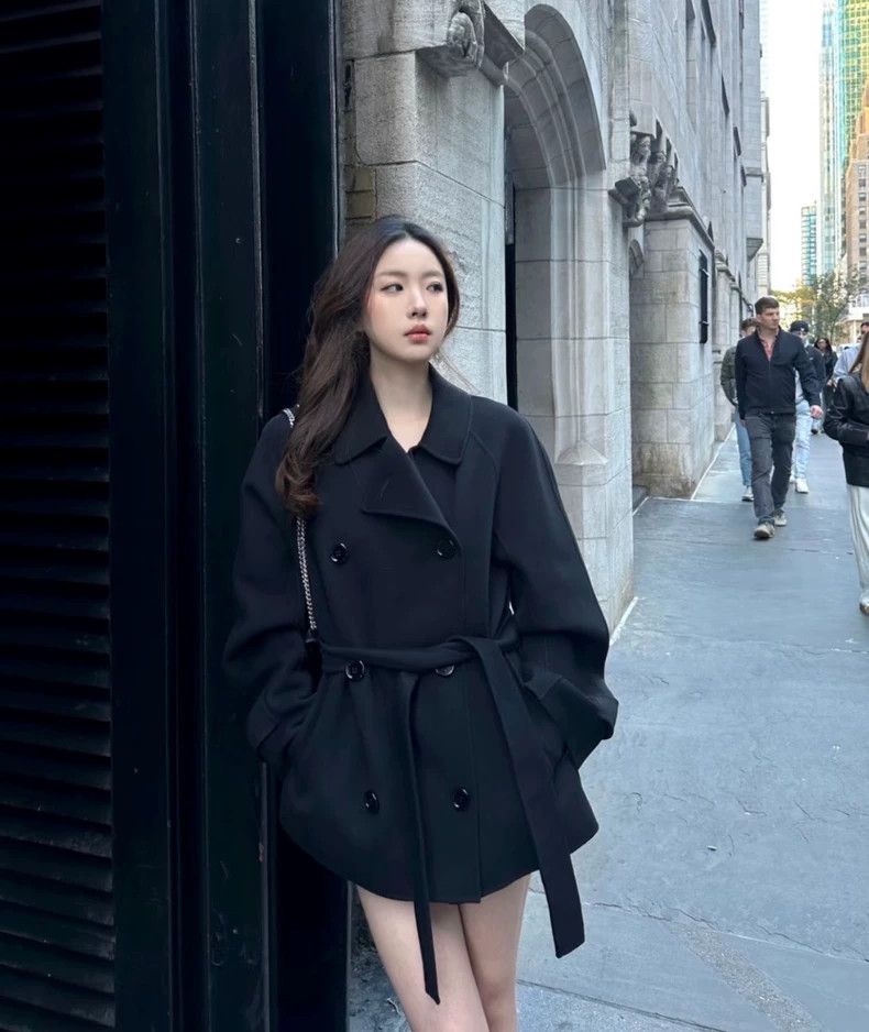 Max Mara Max Mara Black bathrobe cashmere coat Size M / US 6-8 / IT 42-44 - 8 Thumbnail
