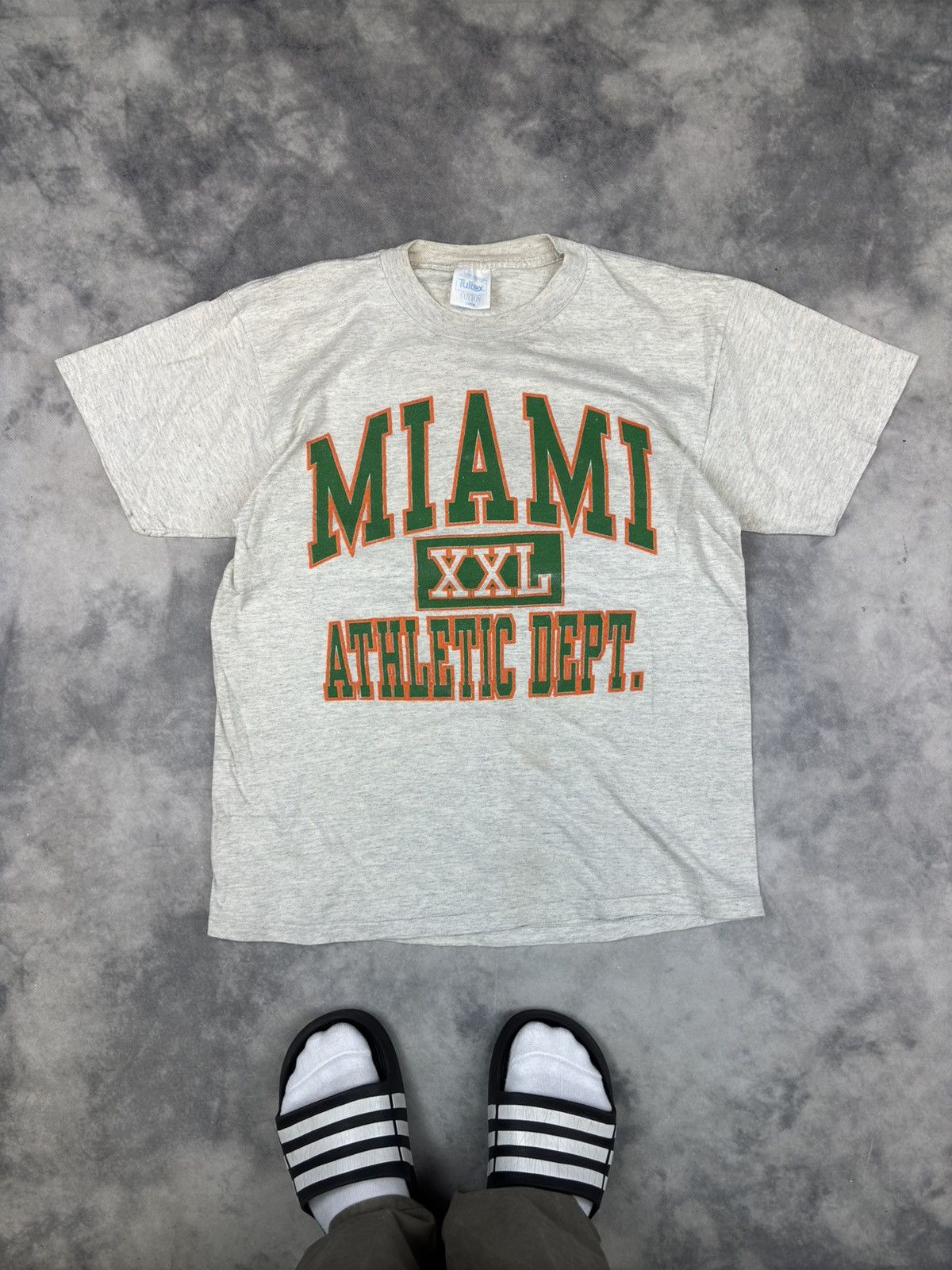 Vintage Miami Athletic Departament T shirt tee 90s single stitch USA Size US M / EU 48-50 / 2 - 1 Thumbnail