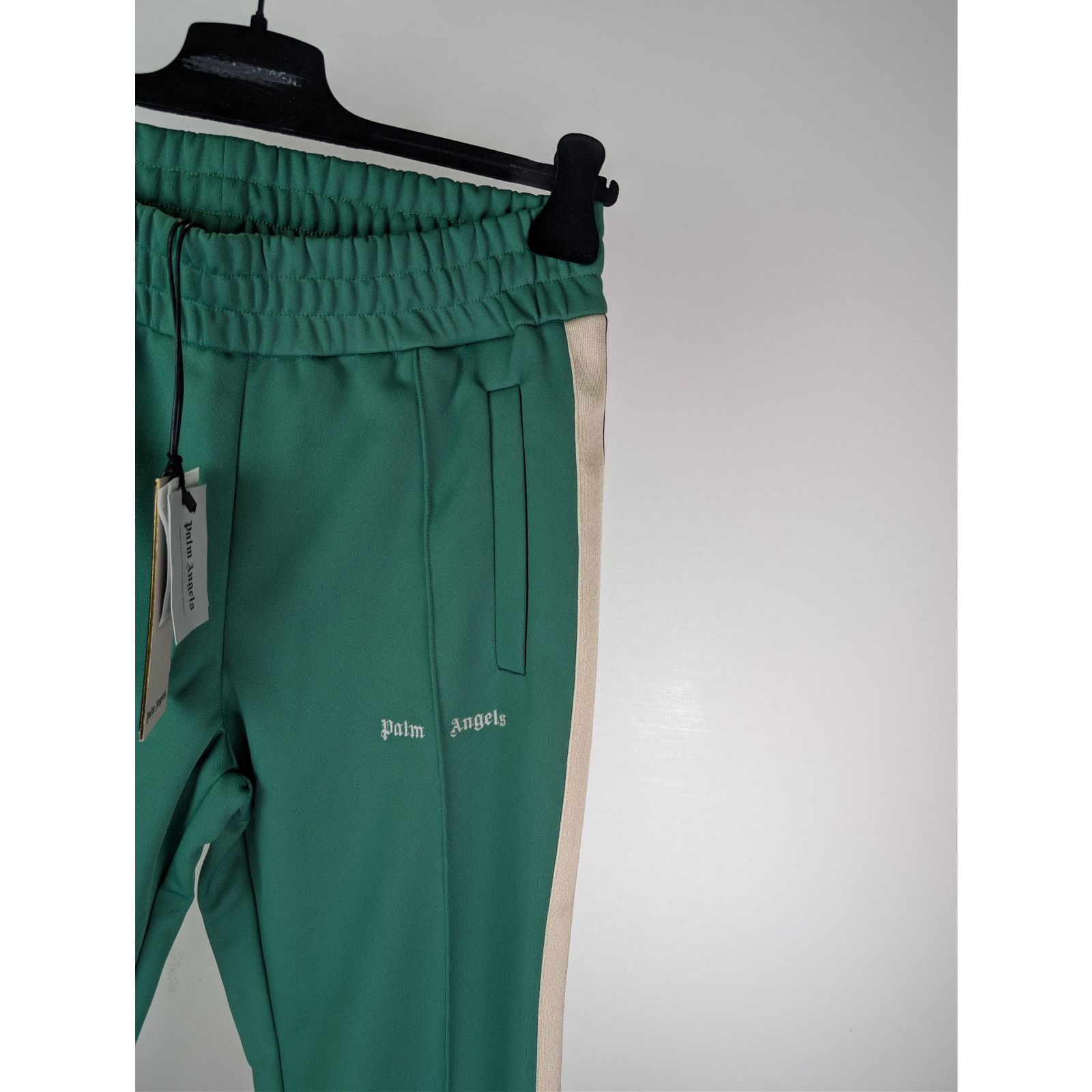 Palm Angels o1rshd1 Q:2 / Classic Logo Track Pants in Forest Green Size US 36 / EU 52 - 5 Thumbnail
