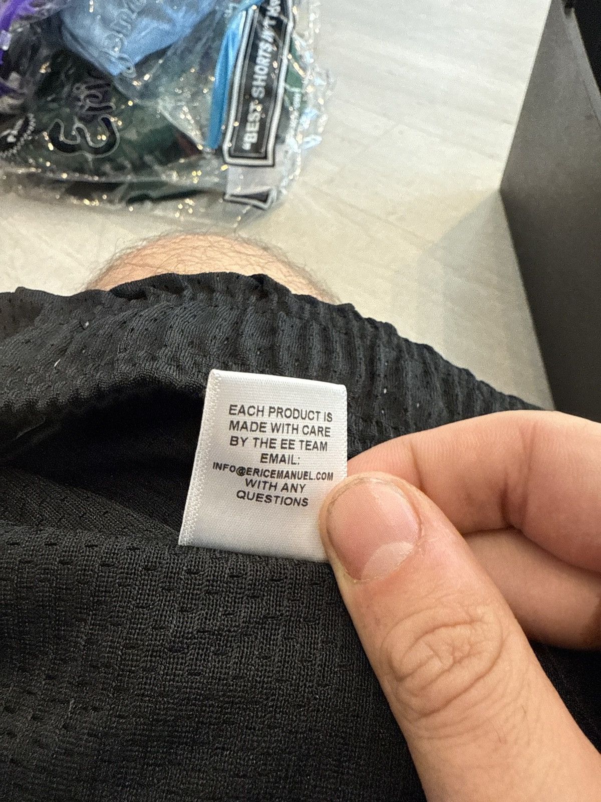 Eric Emanuel × NFL Eric Emanuel x Eagles shorts black Size US 36 / EU 52 - 3 Thumbnail