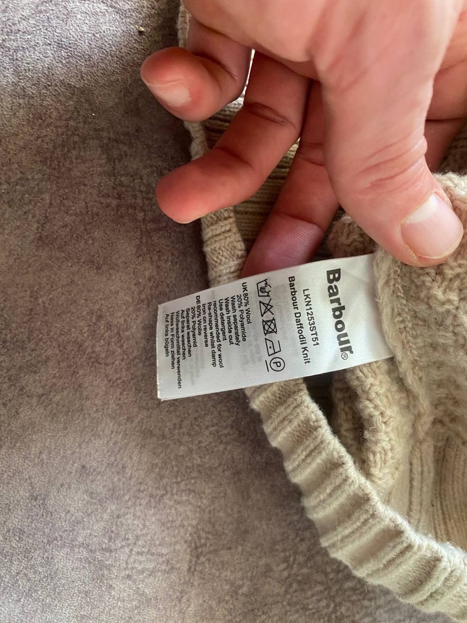 Barbour Barbour Wool Sweater M Size US M / EU 48-50 / 2 - 3 Thumbnail