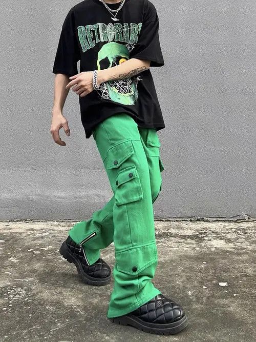 Japanese Brand Retro punk pants Size US 31 - 6 Thumbnail
