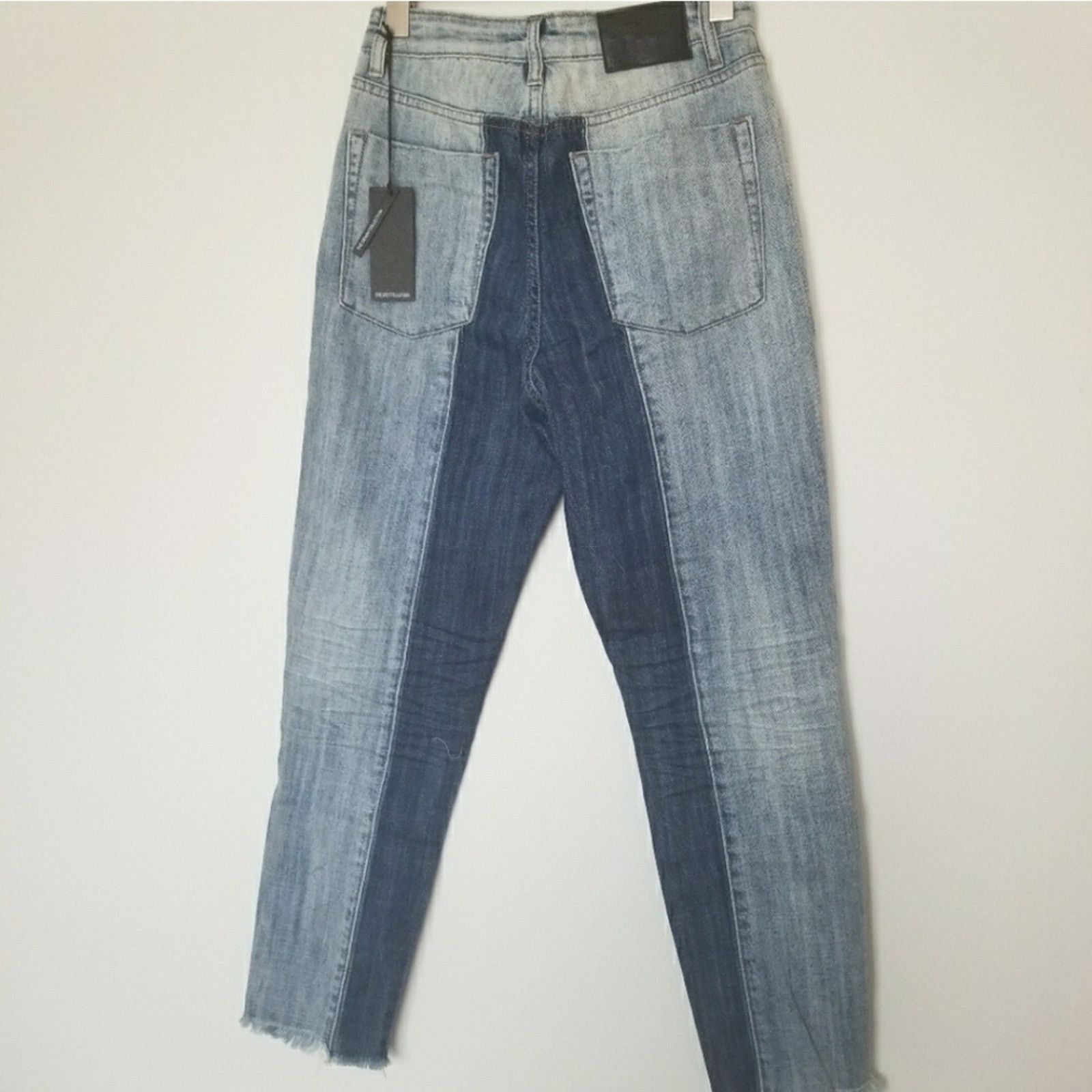 One Teaspoon One Teaspoon Jeans Legends Two Tone Raw Hem Tapered 28 Size 28" / US 6 / IT 42 - 7 Thumbnail