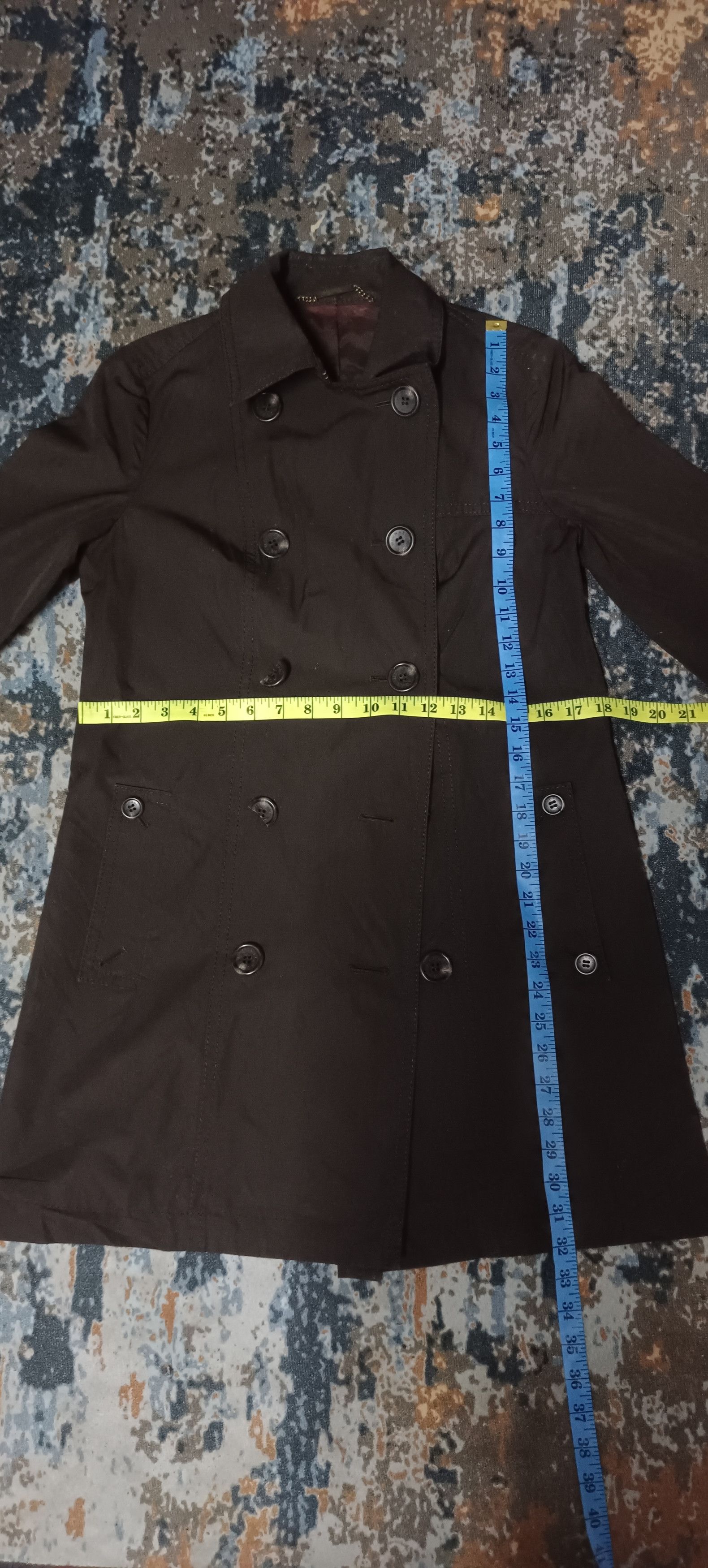 Michael Kors × Vintage Vintage🔥 Michael Kors Double Collar Trench Coat Size US S / EU 44-46 / 1 - 18 Thumbnail