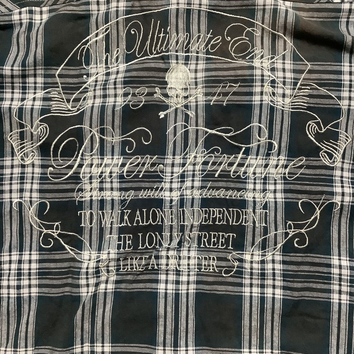 If Six Was Nine × KMRii × Le Grande Bleu (L.G.B.) Vintage Grangesta Standard Japan Mesh Punk Anarchy Poem Y2K Size US L / EU 52-54 / 3 - 13 Thumbnail