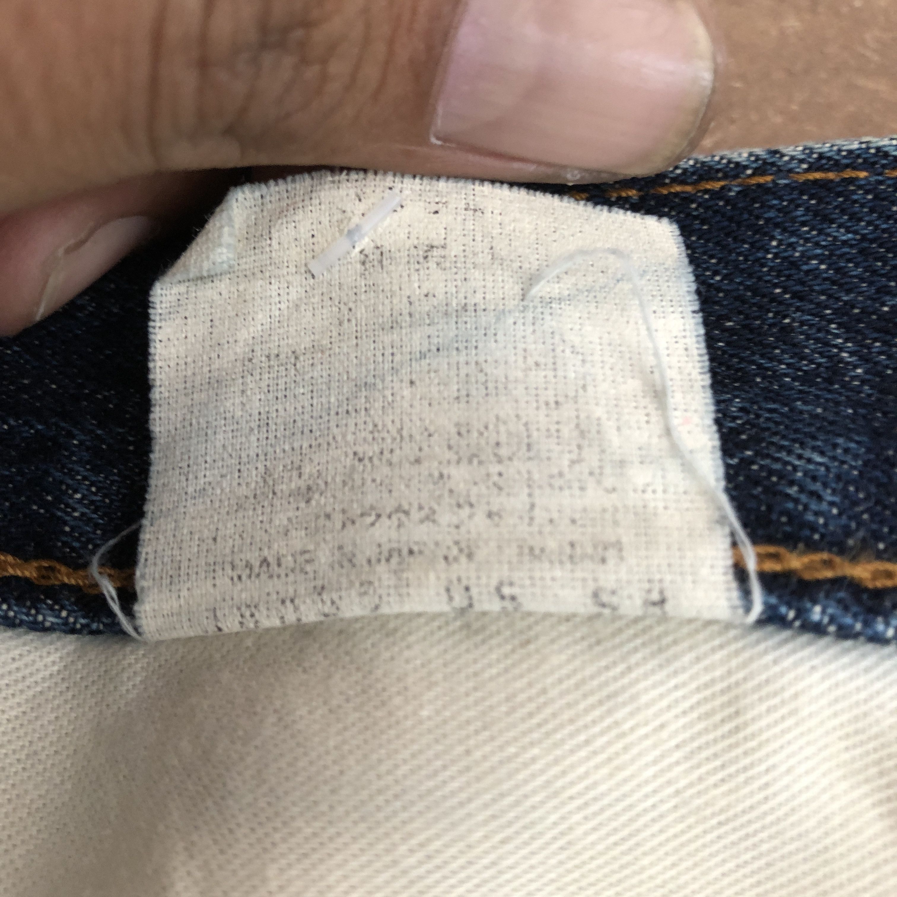 Levi's Vintage 90s Levi's Selvedge Jeans Levis 502 Distressed Denim Size 26" / US 2 / IT 38 - 10 Thumbnail