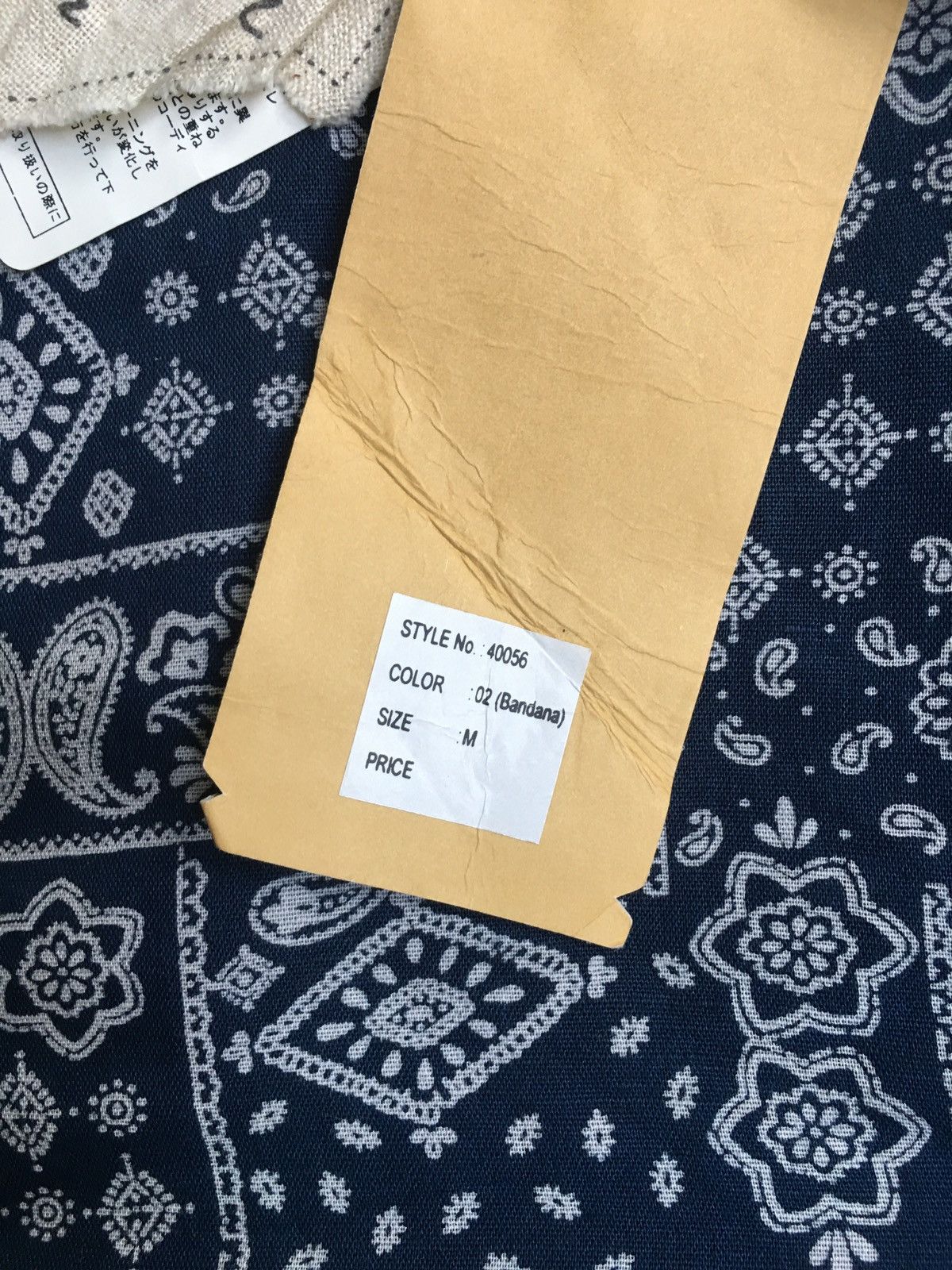 Japanese Brand Joey Factory Bandana Paisley Button Shirt Size US M / EU 48-50 / 2 - 4 Thumbnail