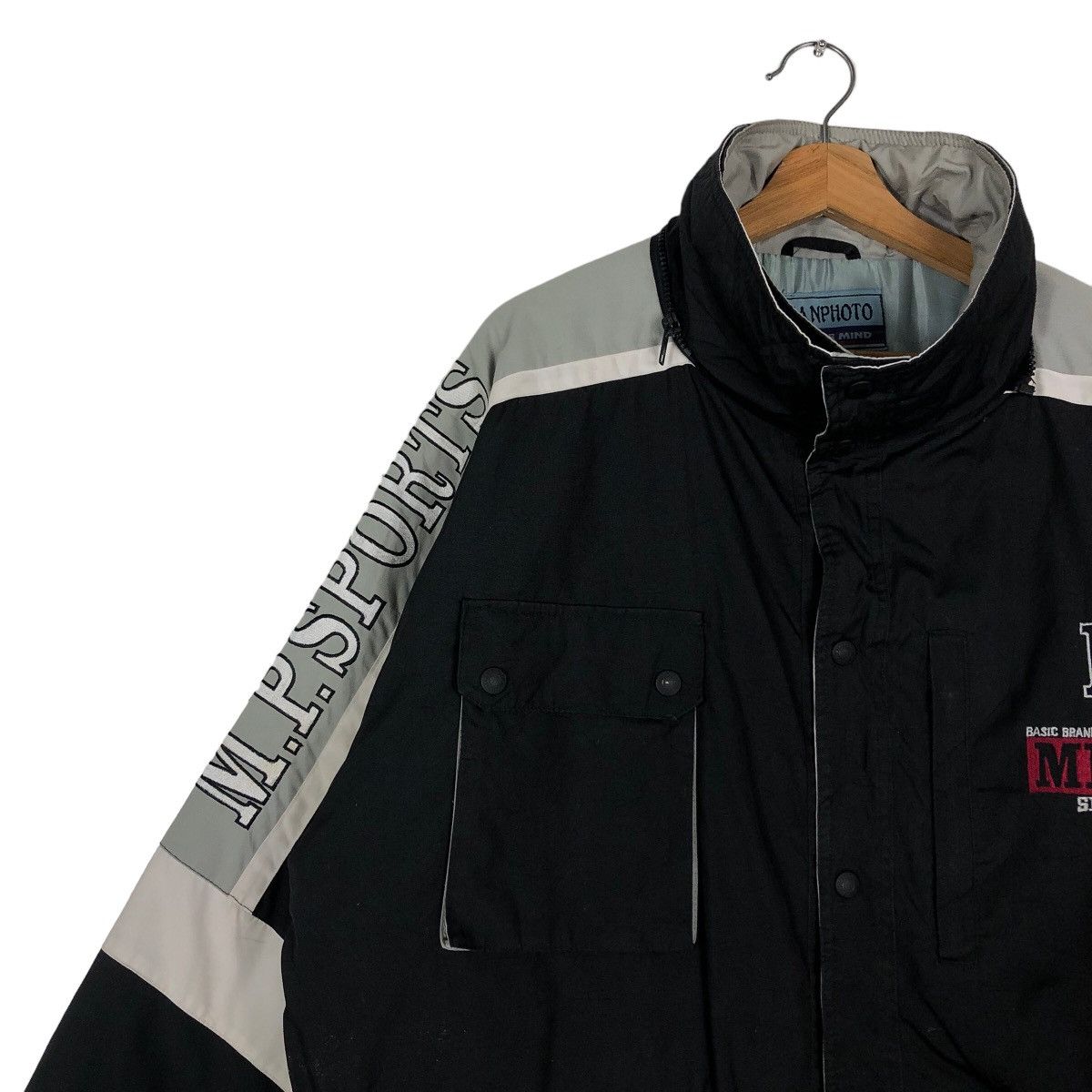 Hysteric Glamour 🔥Vintage Sportswear Manphoto Japan Long Jacket Big Logo Size US M / EU 48-50 / 2 - 6 Thumbnail