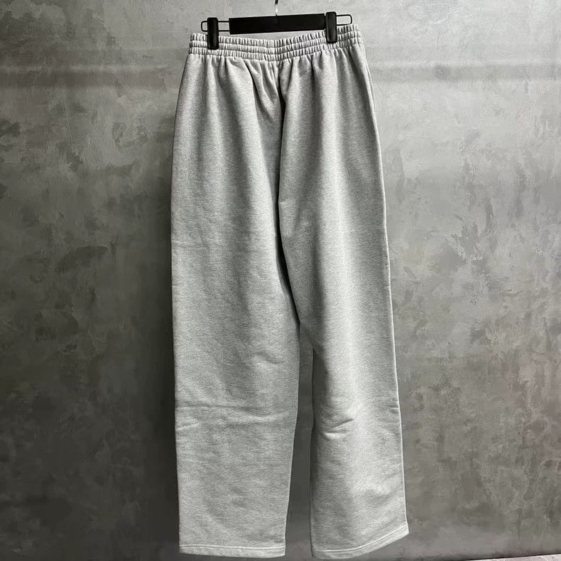 Balenciaga Balenciaga size S Grey cola embroidered athleisure straigh Size US 27 - 2 Thumbnail