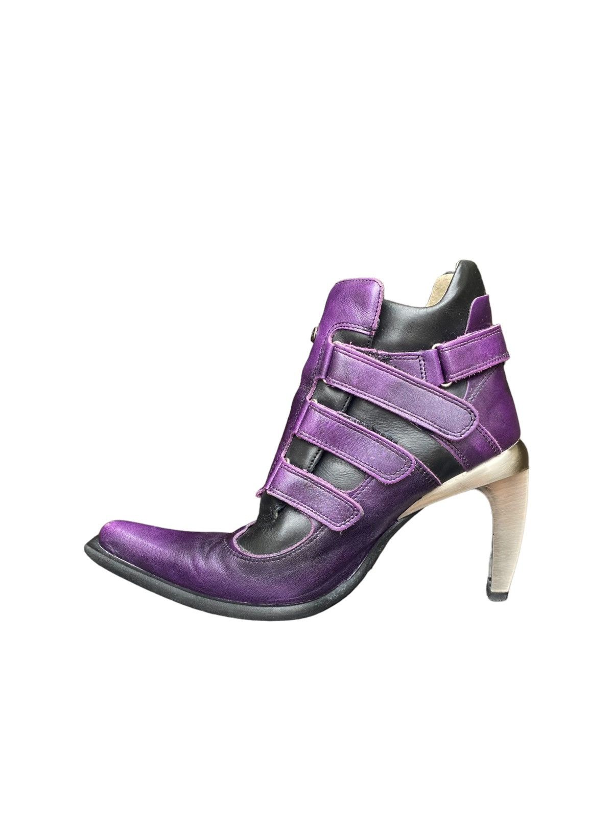 New Rock Vintage New Rock malicia vibrant purple heels Size 37 Size US 7 / IT 37 - 7 Thumbnail