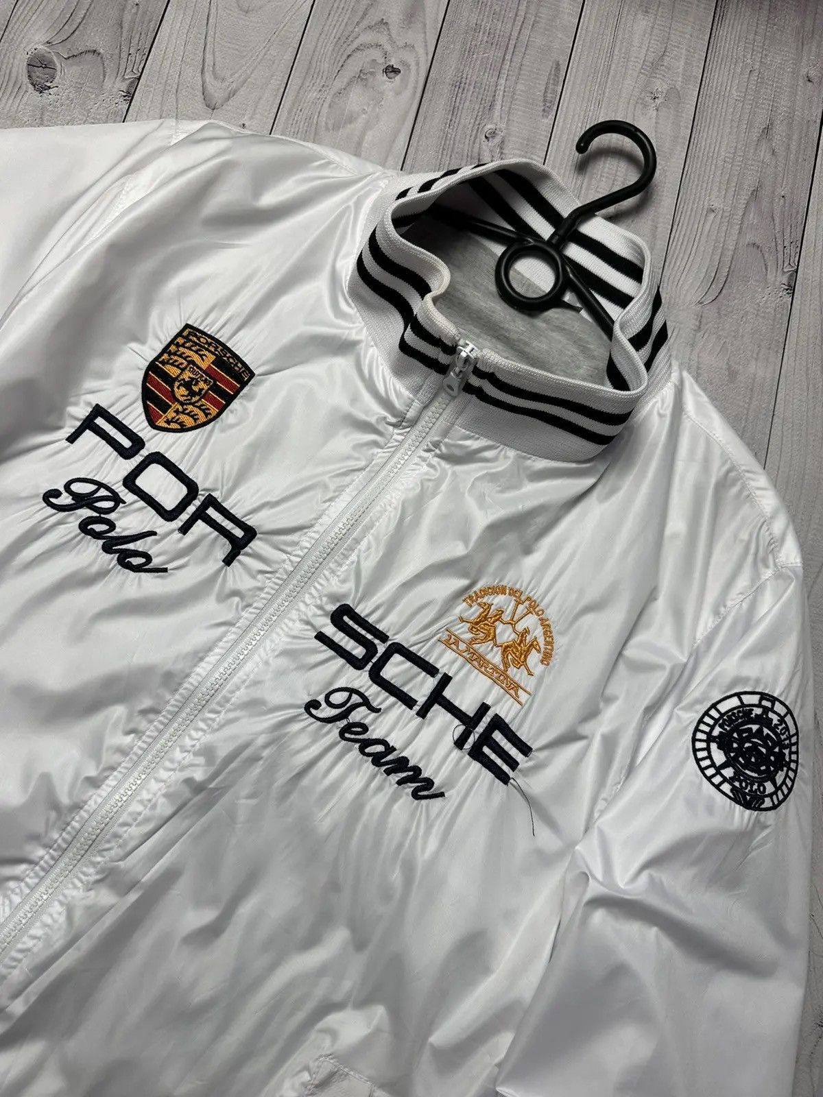 Porsche Design Vintage Porsche racing jacket La Martina size L logo Size US L / EU 52-54 / 3 - 4 Thumbnail
