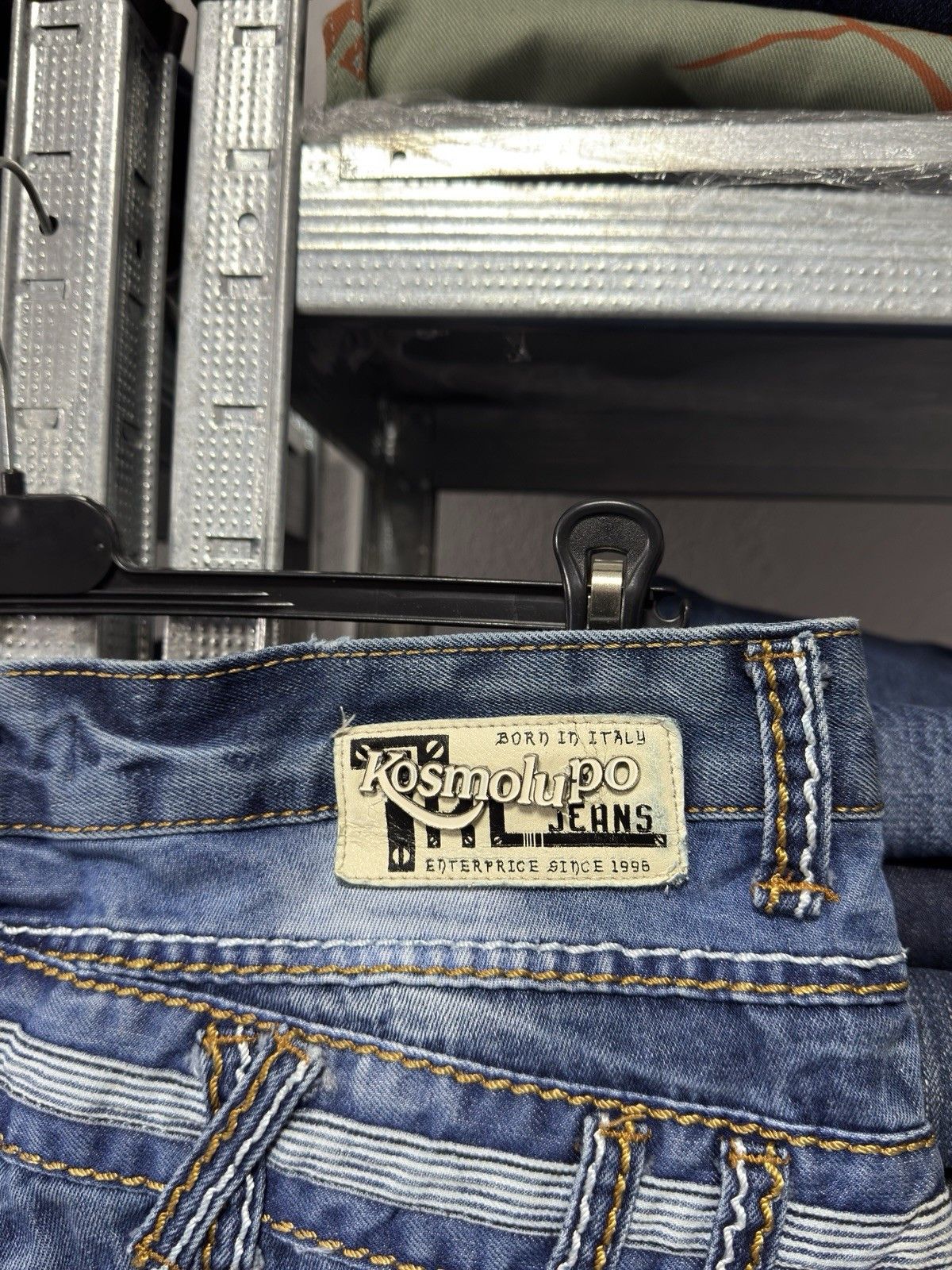 Other Kosmo Lupo y2k Denim Zipper Japan Style Distressed Jeans Size US 34 / EU 50 - 11 Thumbnail