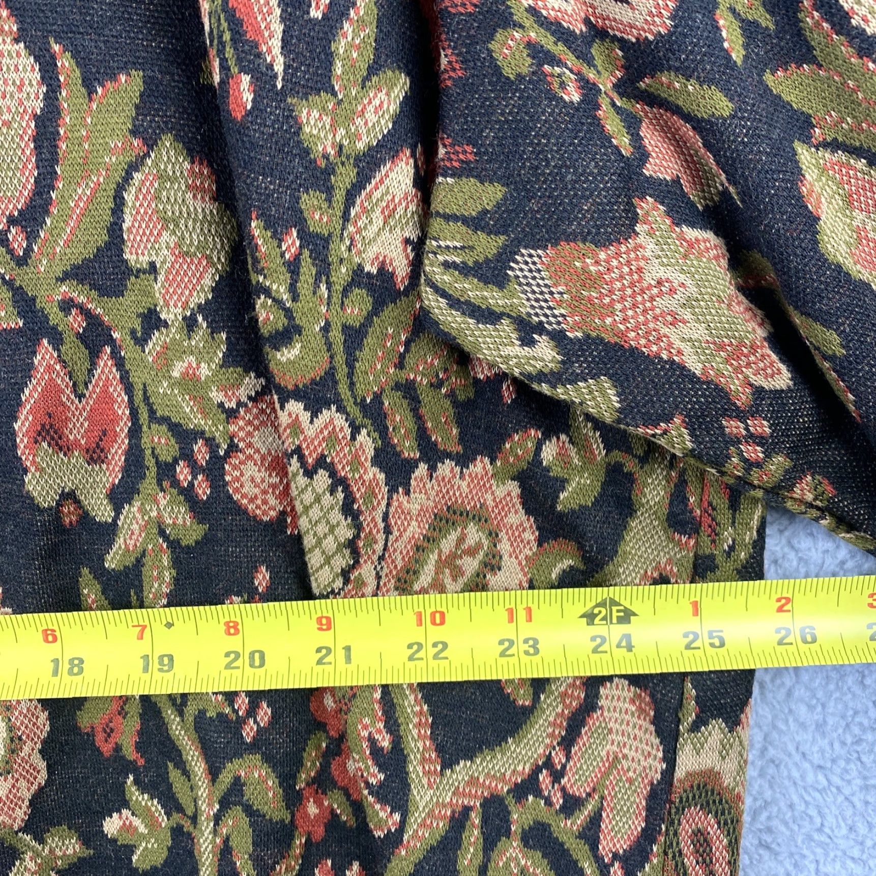 Eddie Bauer Nina Leonard Women Sweater 4XL Multicolor Flowery Long Sleeve Pullover Lightweight Knit Womens Size XXL / US 16-18 / IT 52-54 - 6 Thumbnail