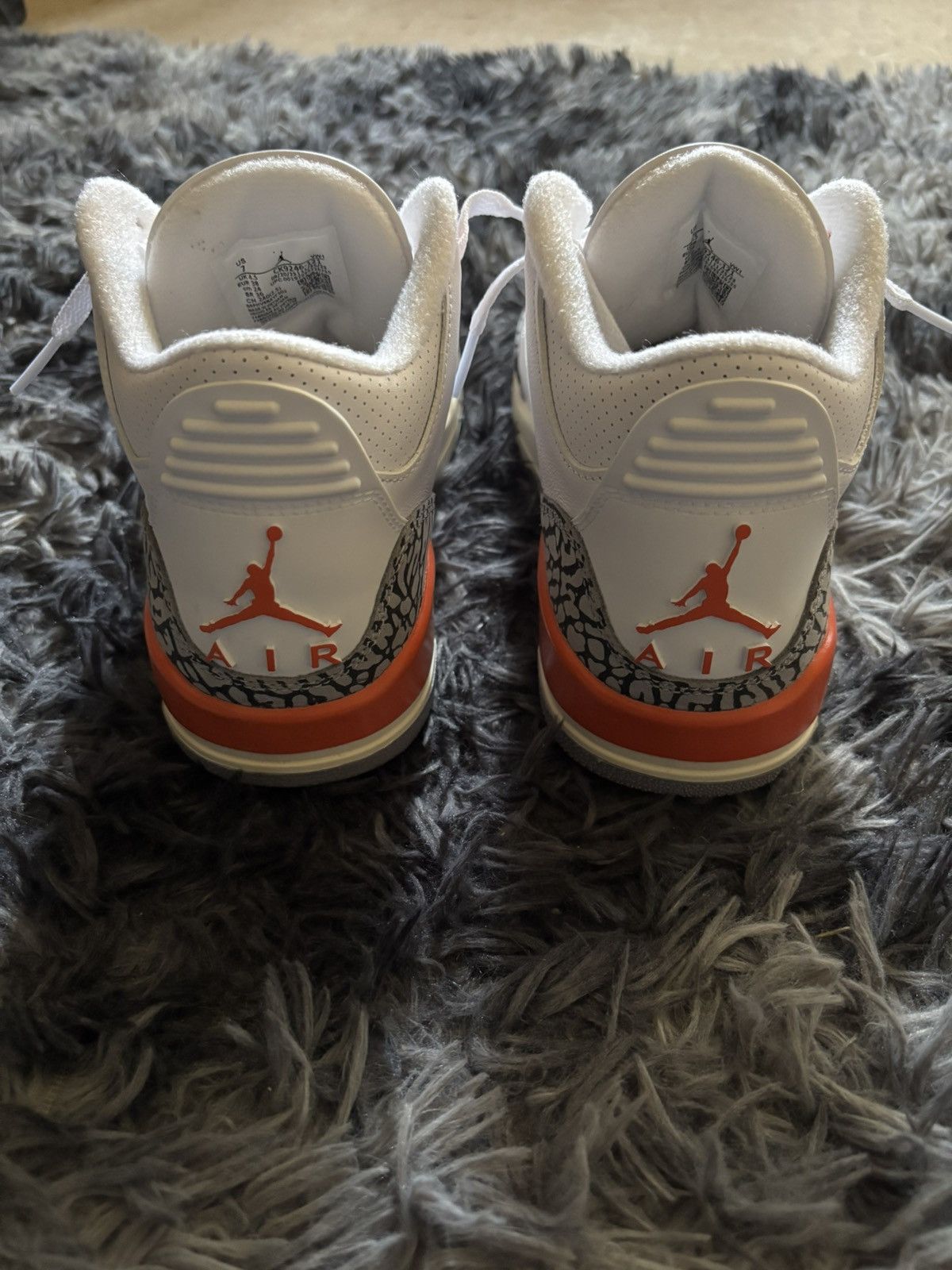 Jordan Brand Jordan Retro 3 “Georgia Peach” Size US 5.5 / EU 38 - 4 Thumbnail