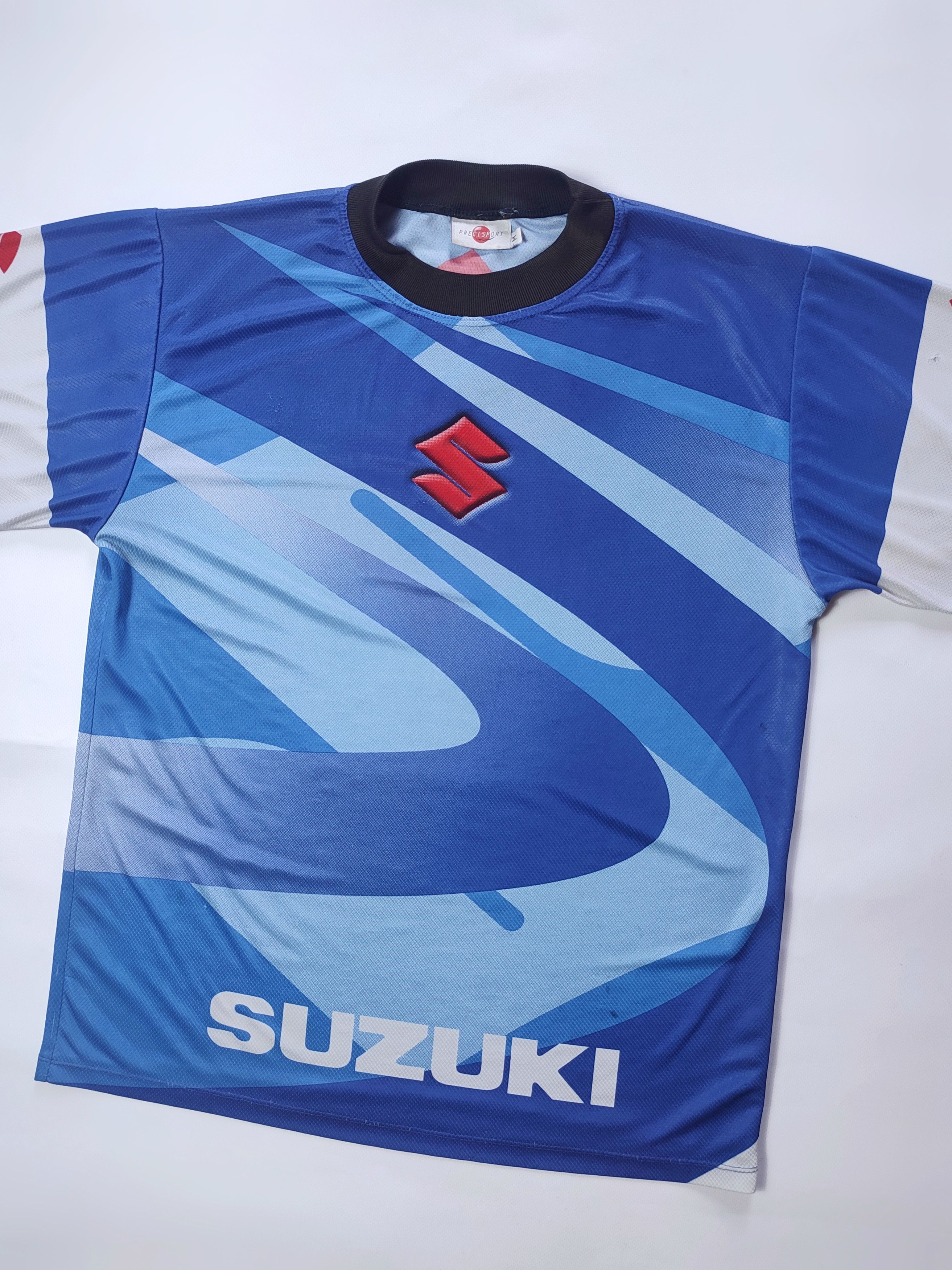 Vintage Suzuki Motocross Vintage jersey t-shirt Size US M / EU 48-50 / 2 - 9 Thumbnail