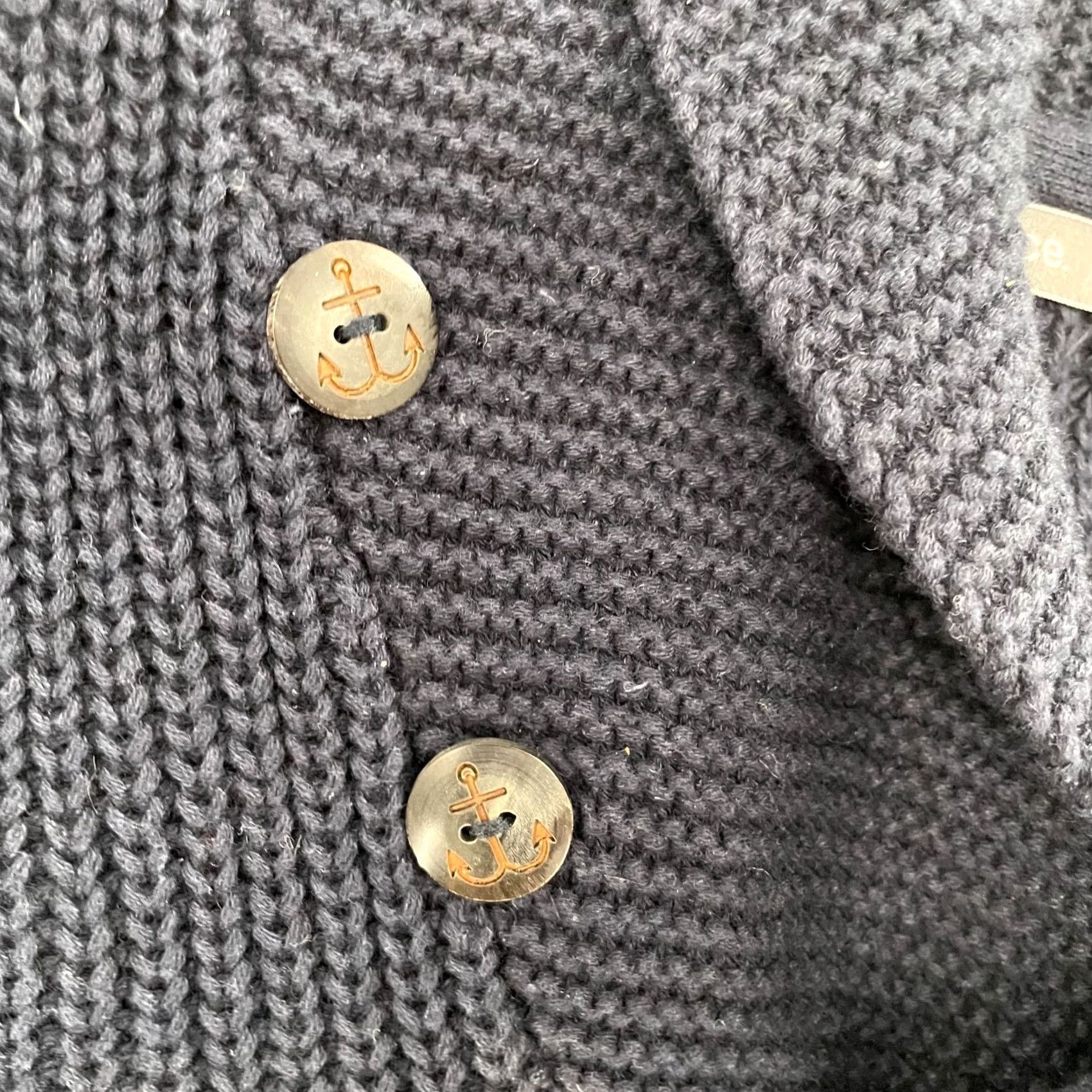Vince Vince Sweater Adult Large Blue Linen Cotton Shawl Collar Pullover Knit Mens L Size US L / EU 52-54 / 3 - 3 Thumbnail